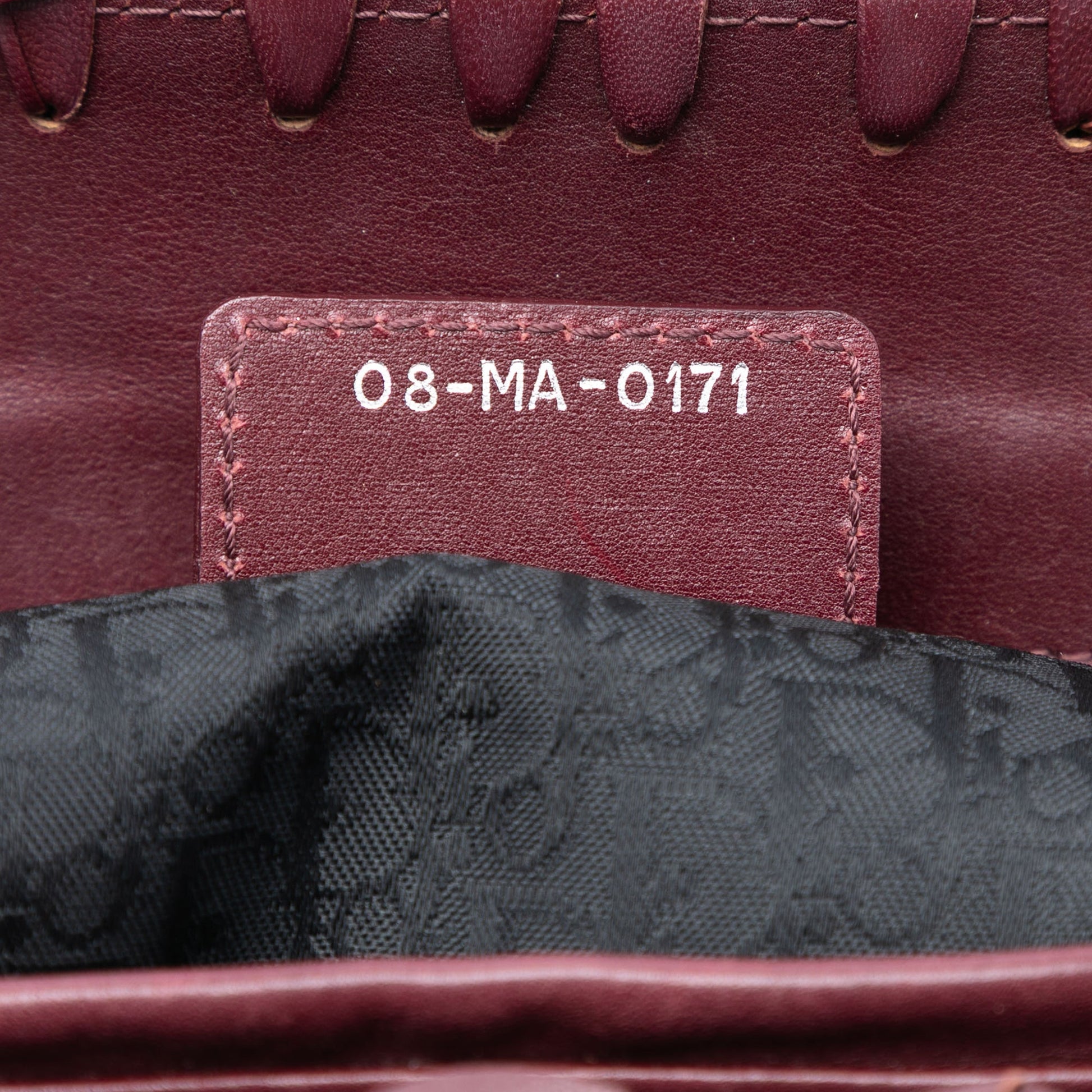 Dior Large Lambskin Cannage Bow Lady Dior