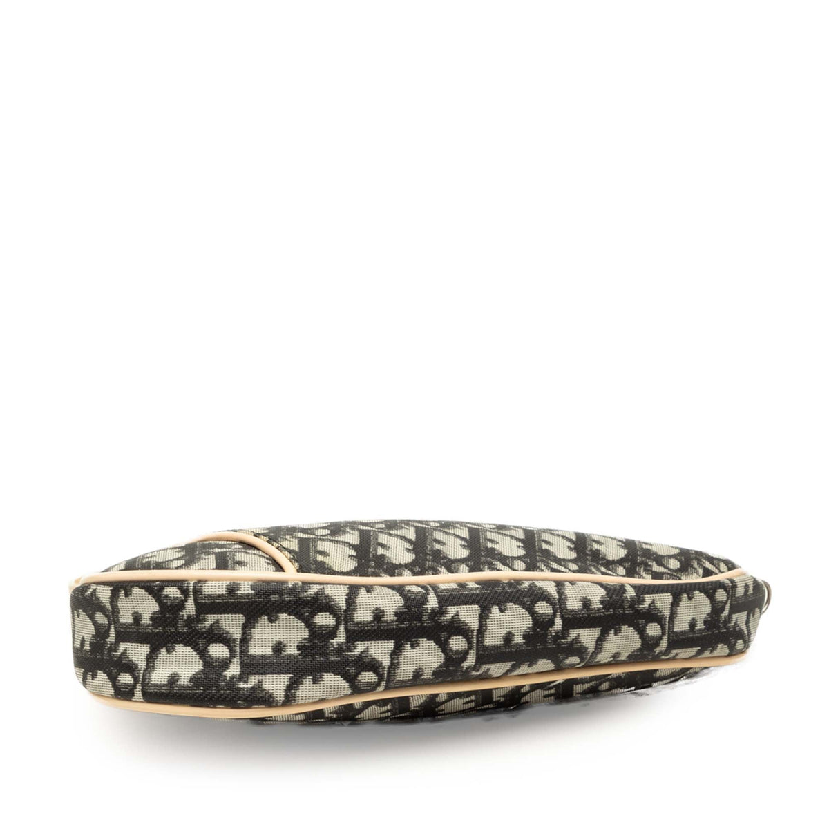 Dior Mini Diorissimo Coated Canvas Saddle Pochette