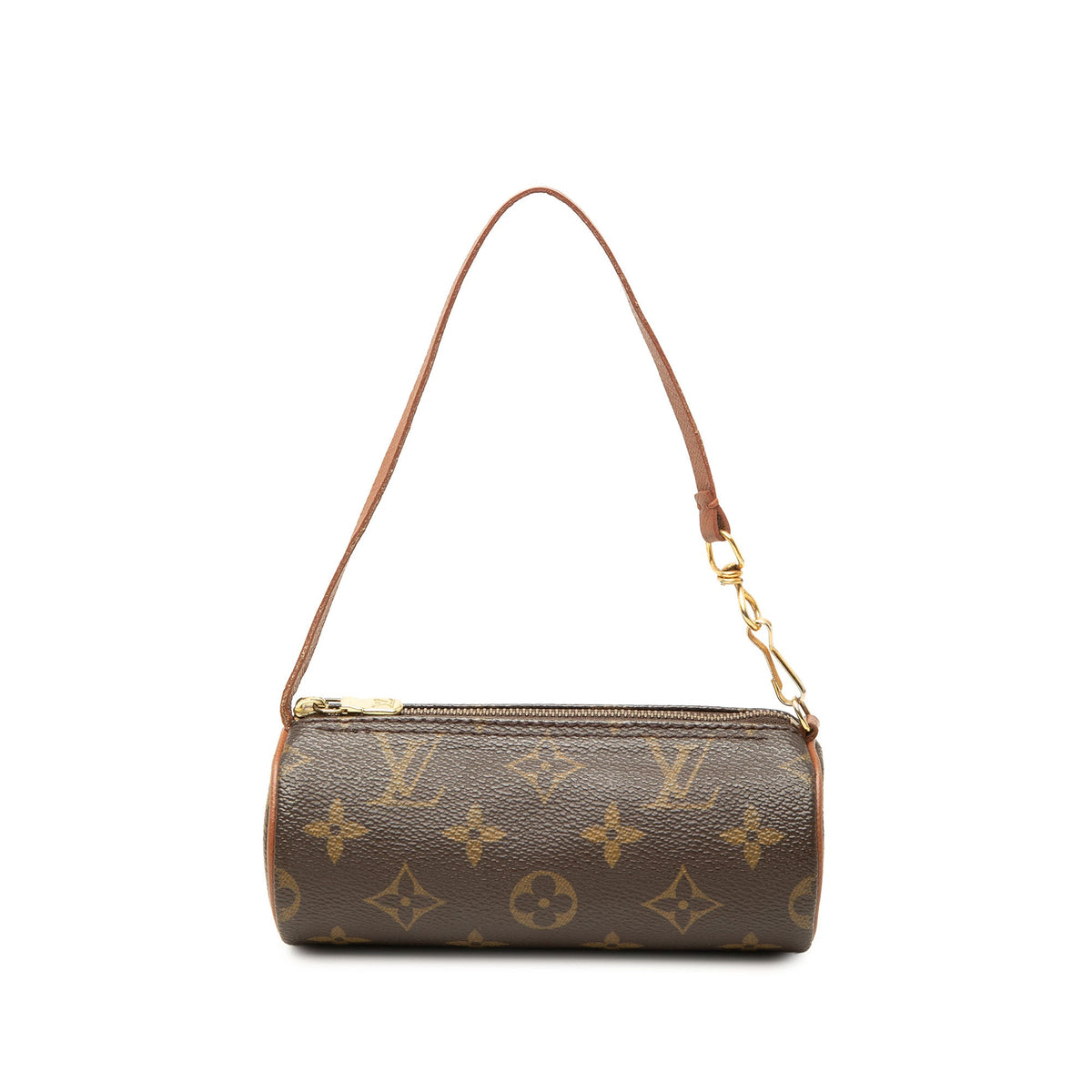 Louis Vuitton Monogram Papillon Pochette — Brown