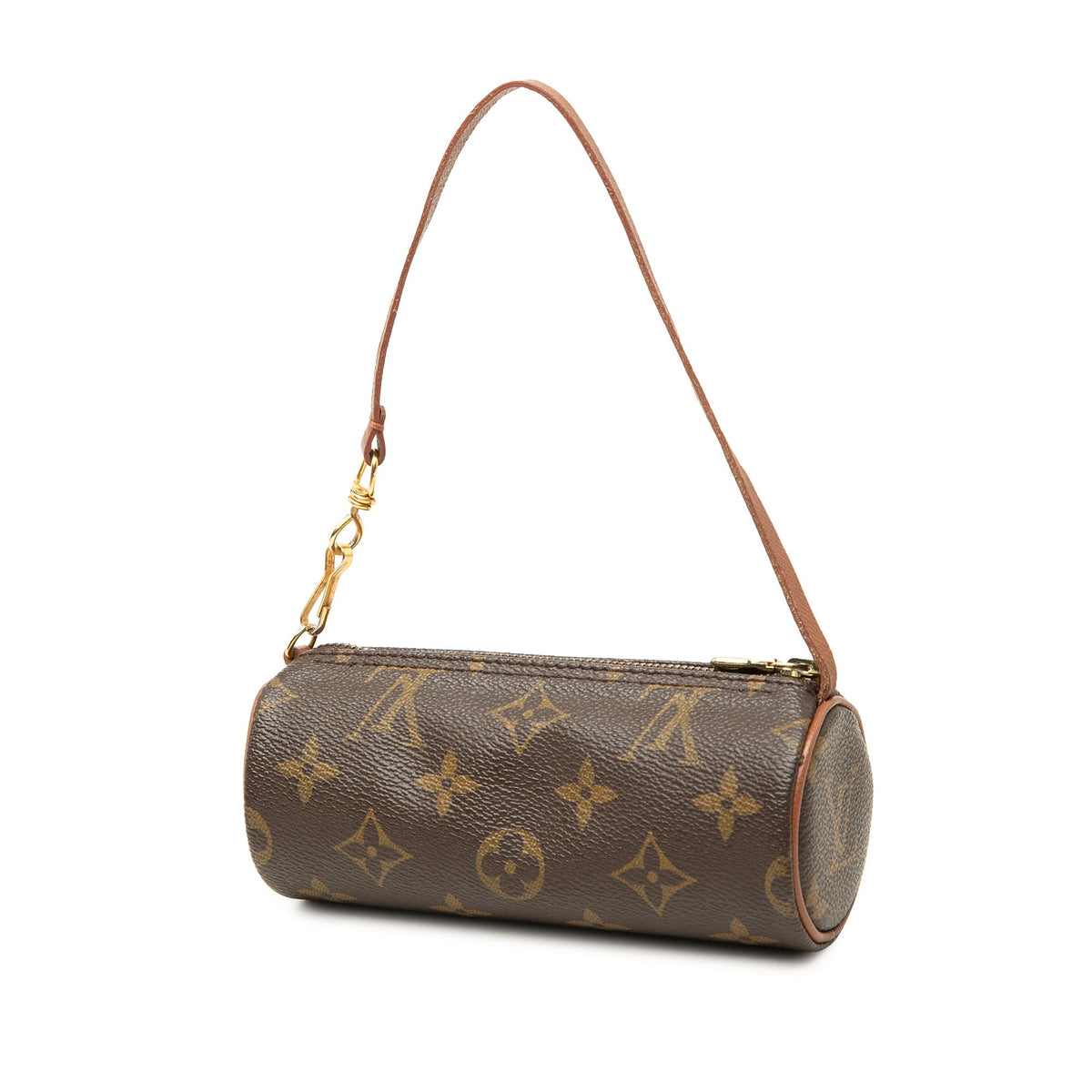 Louis Vuitton Monogram Papillon Pochette — Brown