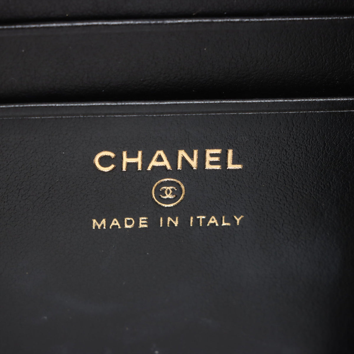 Chanel Mini Caviar CC Filigree Crossbody — Beige
