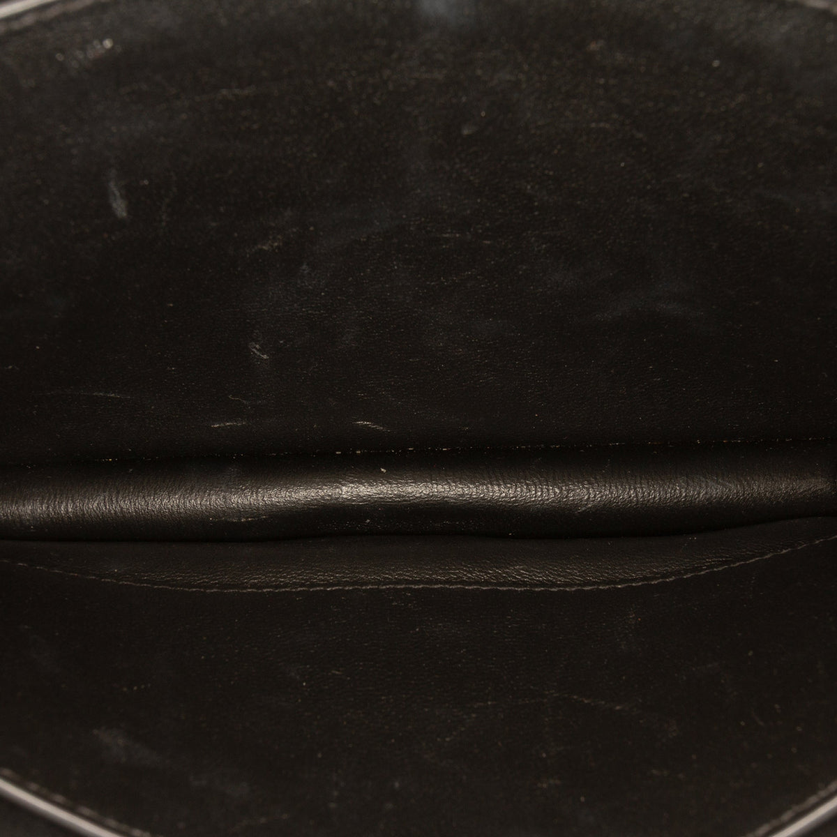 Saint Laurent Suede and Calfskin Monogram Cassandra Clasp Bag