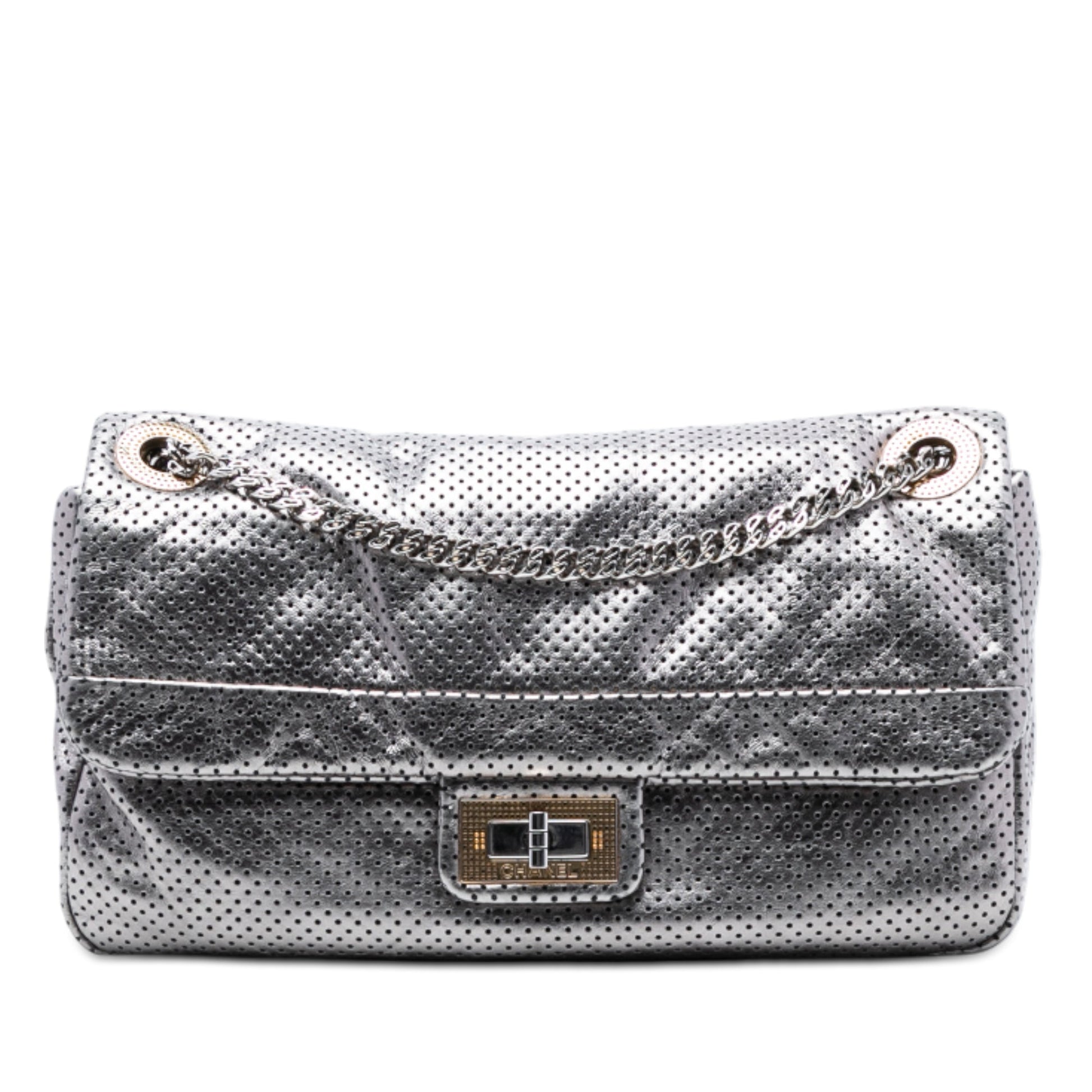 Chanel Medium Reissue Perforated Calfskin Drill Flap