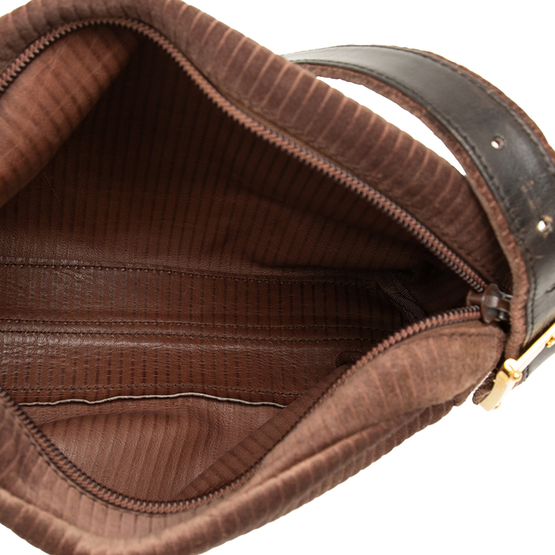 LOEWE Corduroy Anagram Shoulder Bag