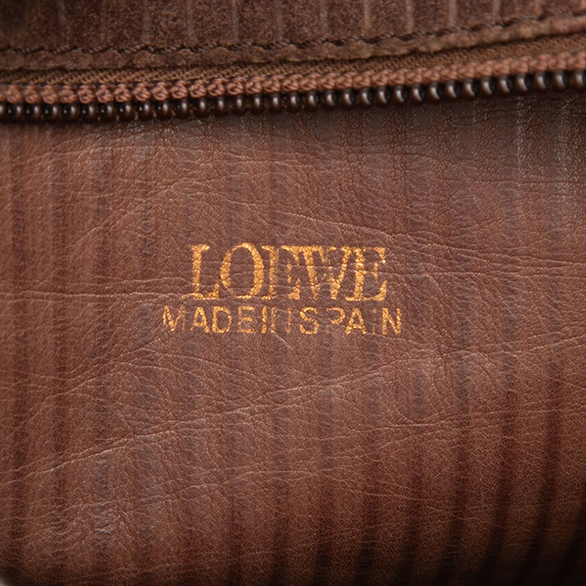 LOEWE Corduroy Anagram Shoulder Bag