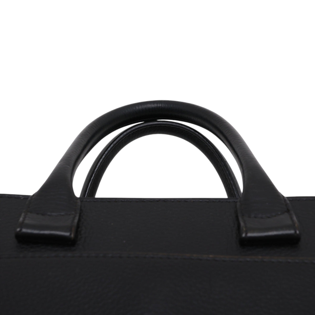 Chanel Mini Grained Calfskin Neo Executive Shopper Tote — Black