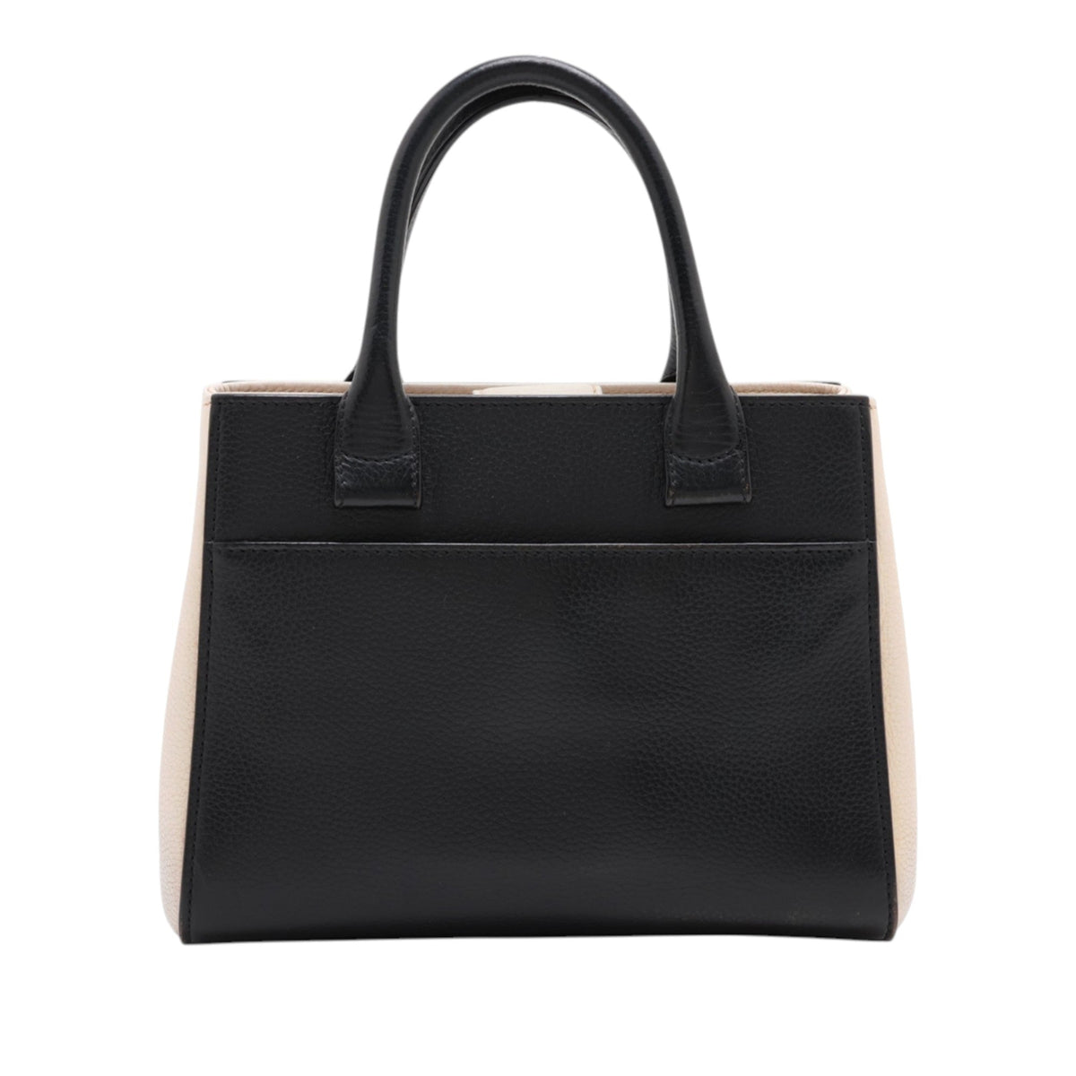 Chanel Mini Grained Calfskin Neo Executive Shopper Tote — Black