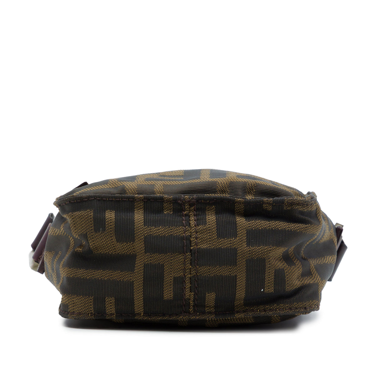 Fendi Zucca Canvas Crossbody — Brown