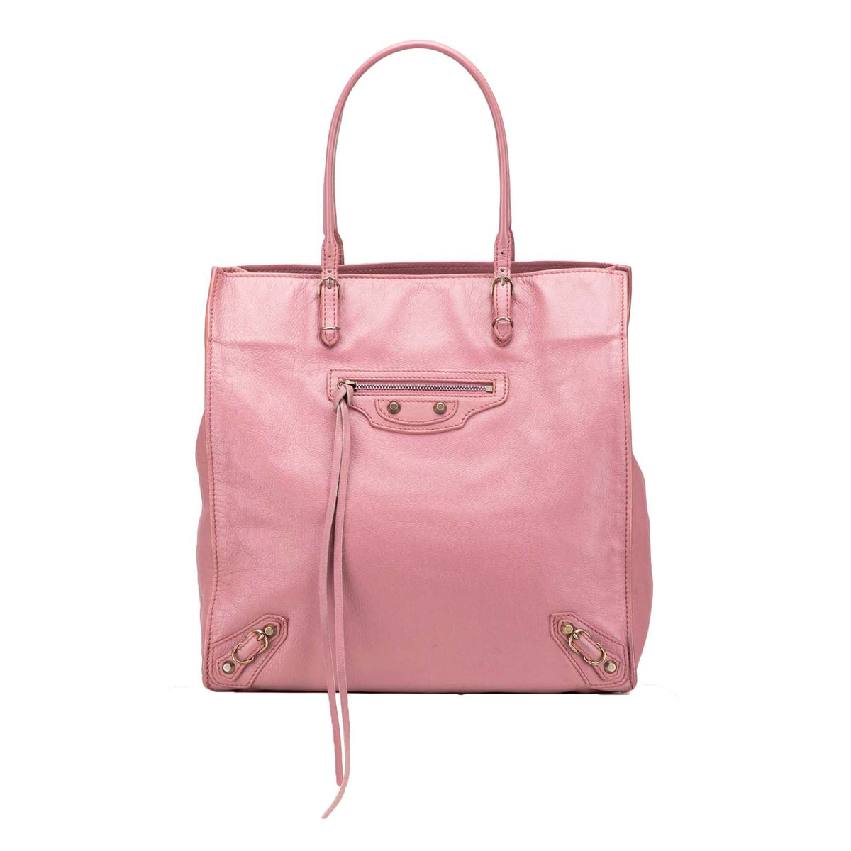 Balenciaga Leather Papier A5 Tote