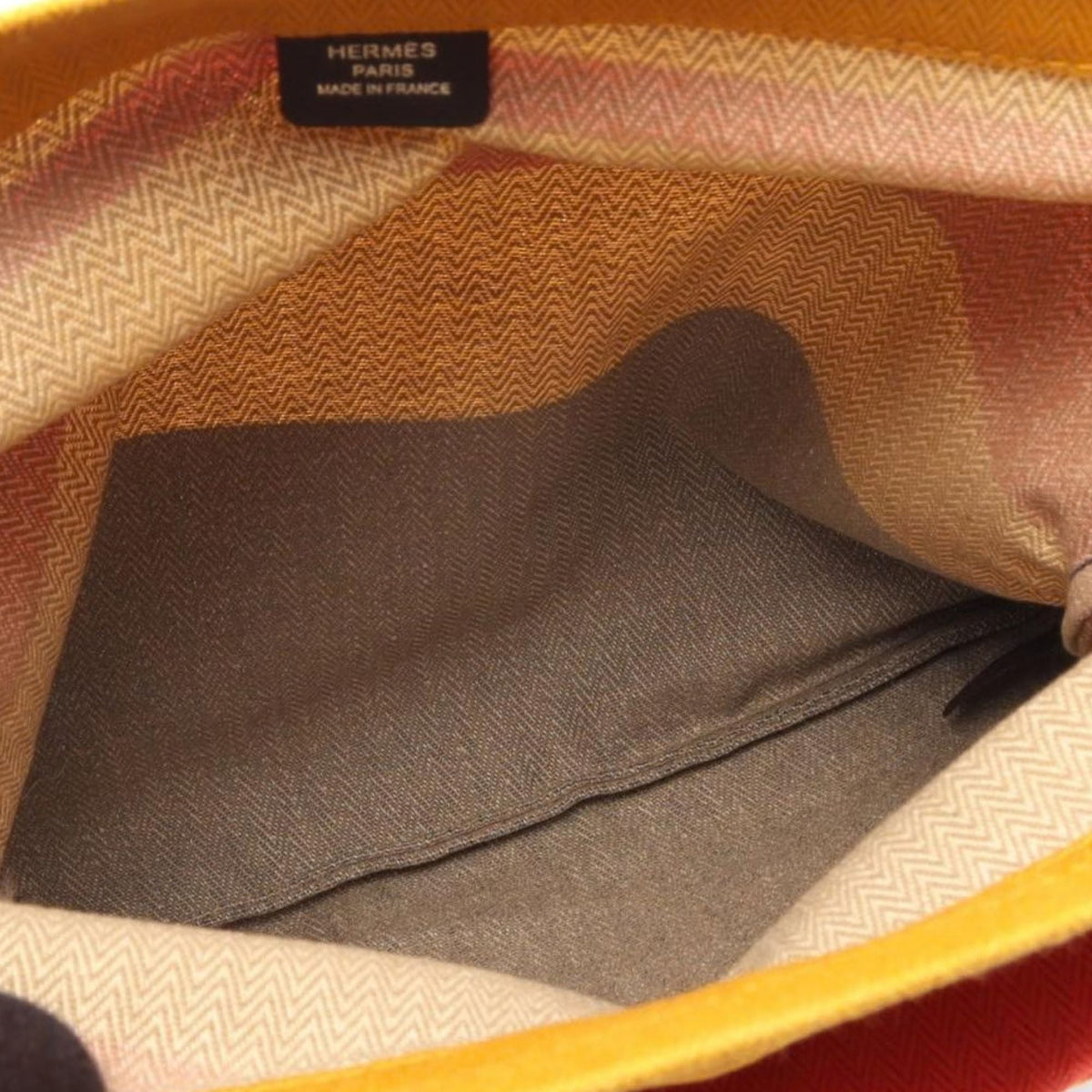 Hermès Canvas Rocabar Aline Bag — Yellow
