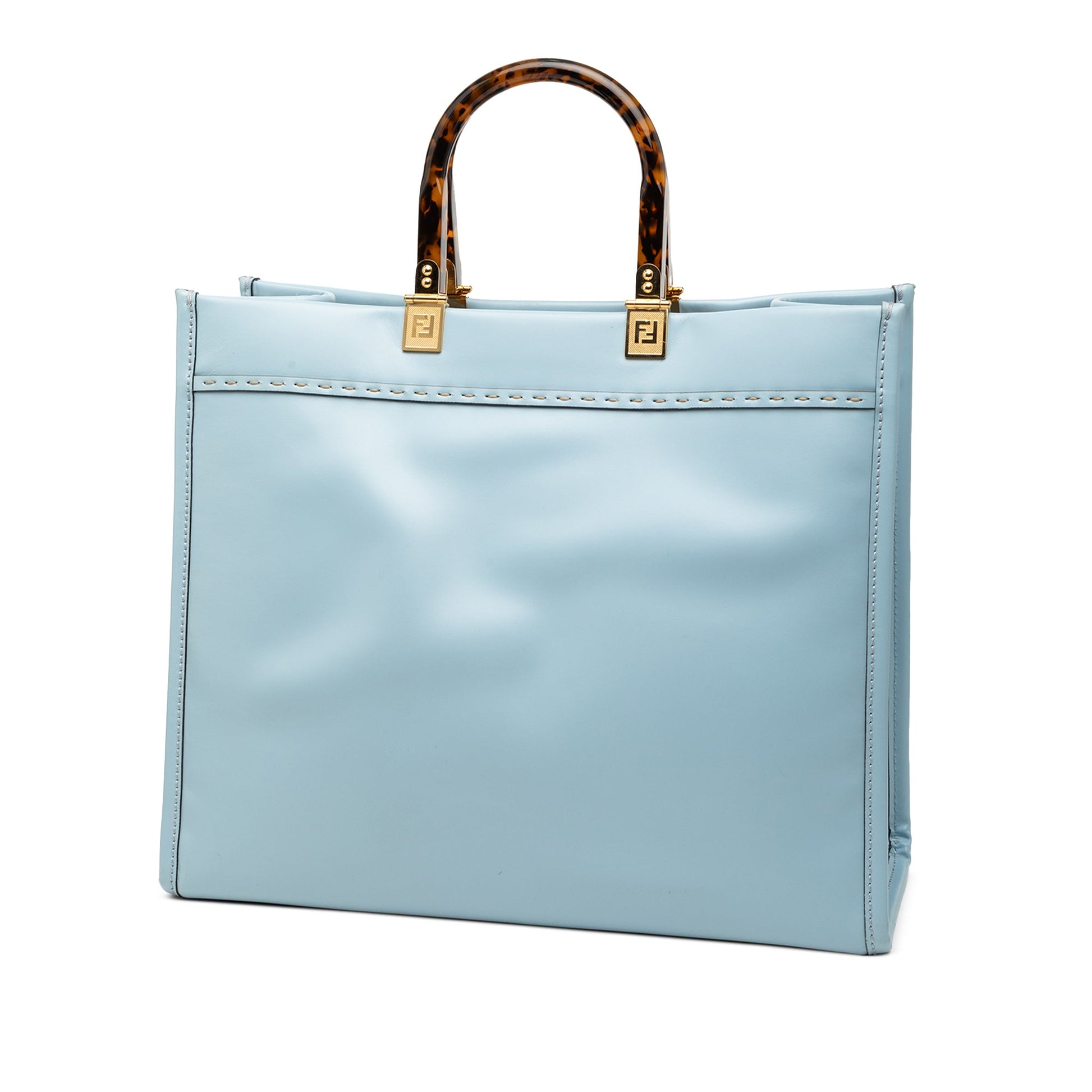 Fendi Medium Leather Sunshine Shopper Tote