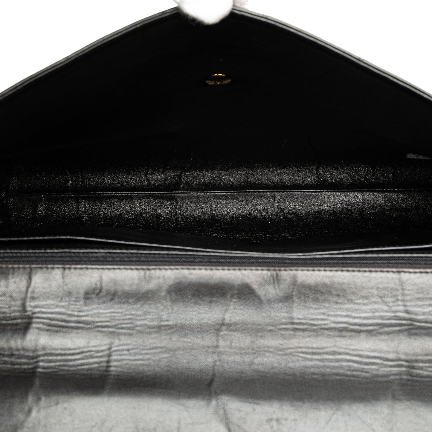 Chanel CC Quilted Lambskin Flap Briefcase
