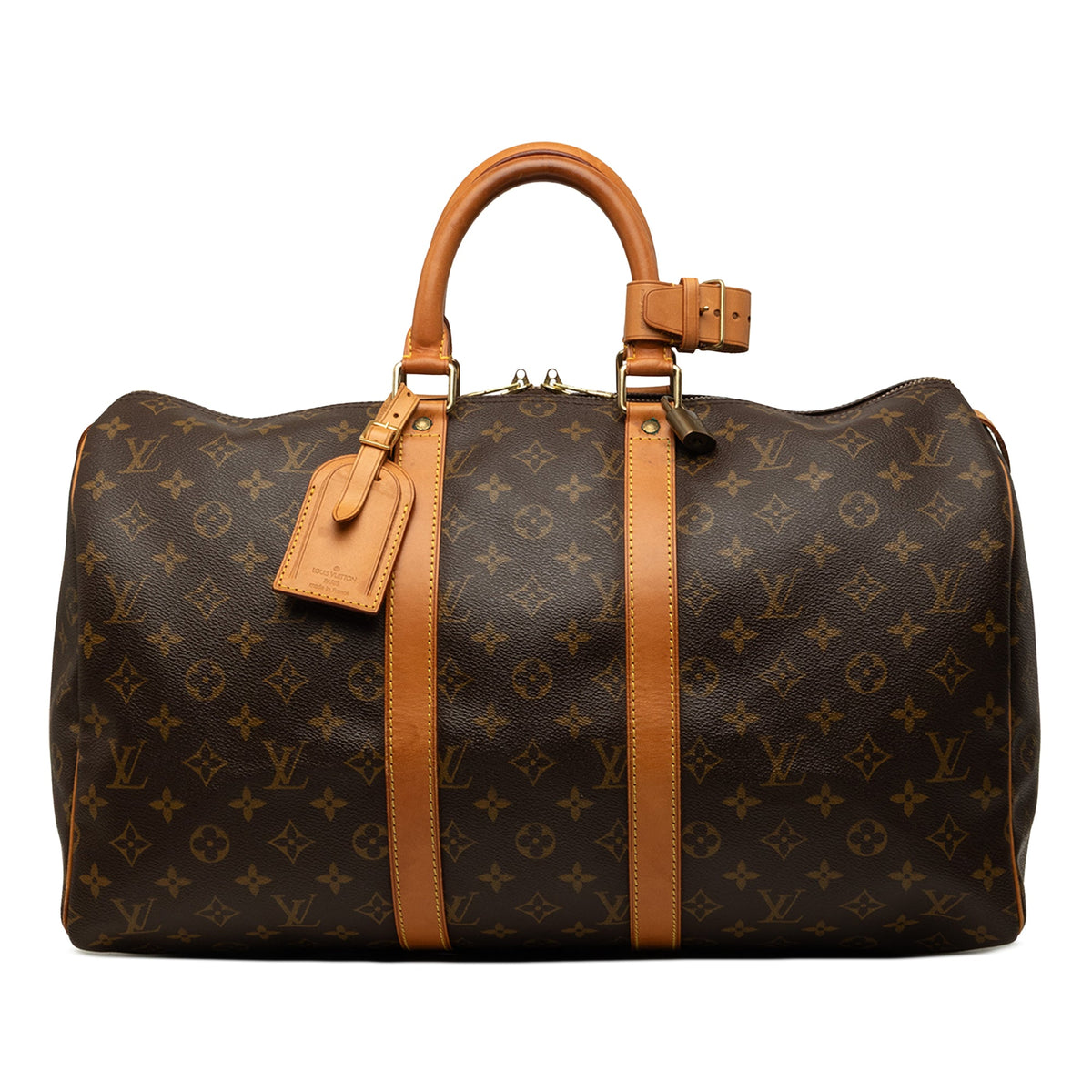 Louis Vuitton Monogram Keepall 45 — Brown