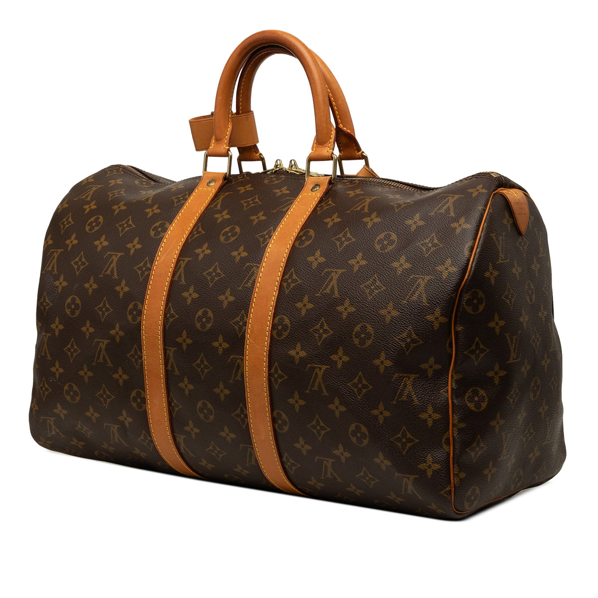 Louis Vuitton Monogram Keepall 45 — Brown