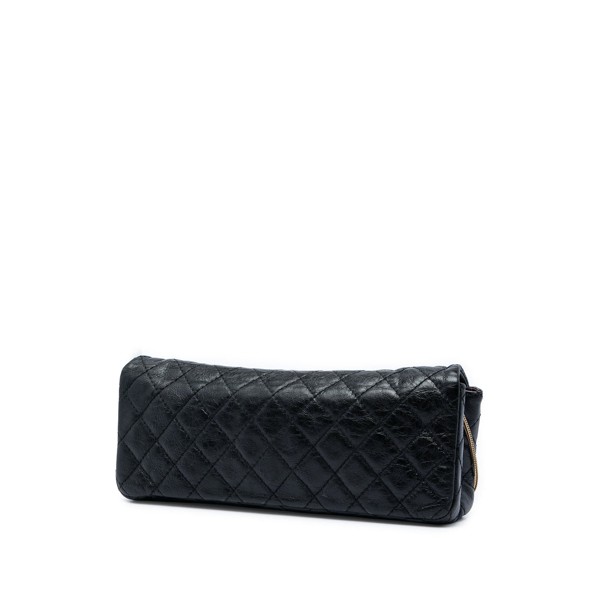 Chanel Quilted Glazed Calfskin Reissue 2.55 East West Single Flap