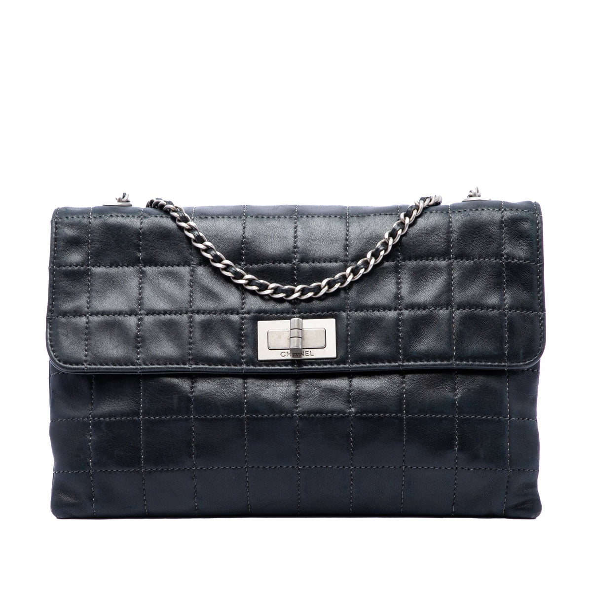 Chanel Chocolate Bar Lambskin Reissue 2.55 Chain Handbag