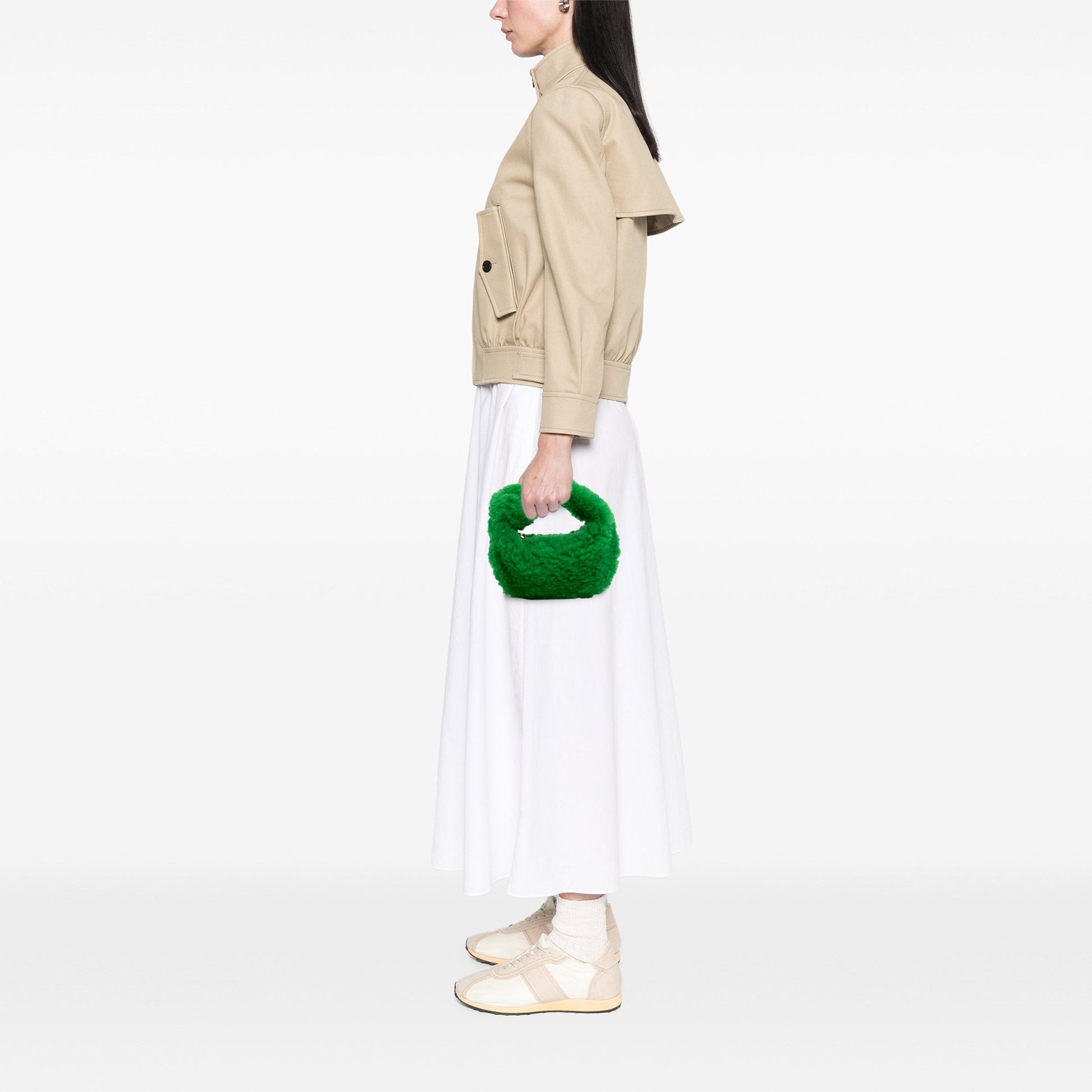 Bottega Veneta Mini Shearling Jodie