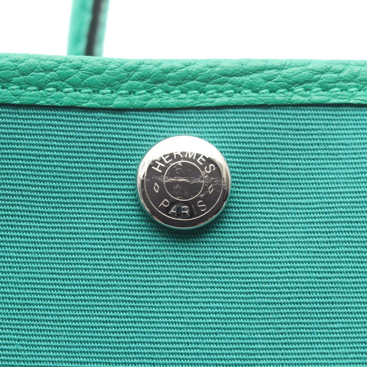 Hermès Toile and Negonda Garden Party 30 — Green