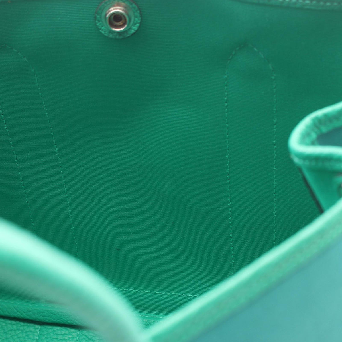 Hermès Toile and Negonda Garden Party 30 — Green