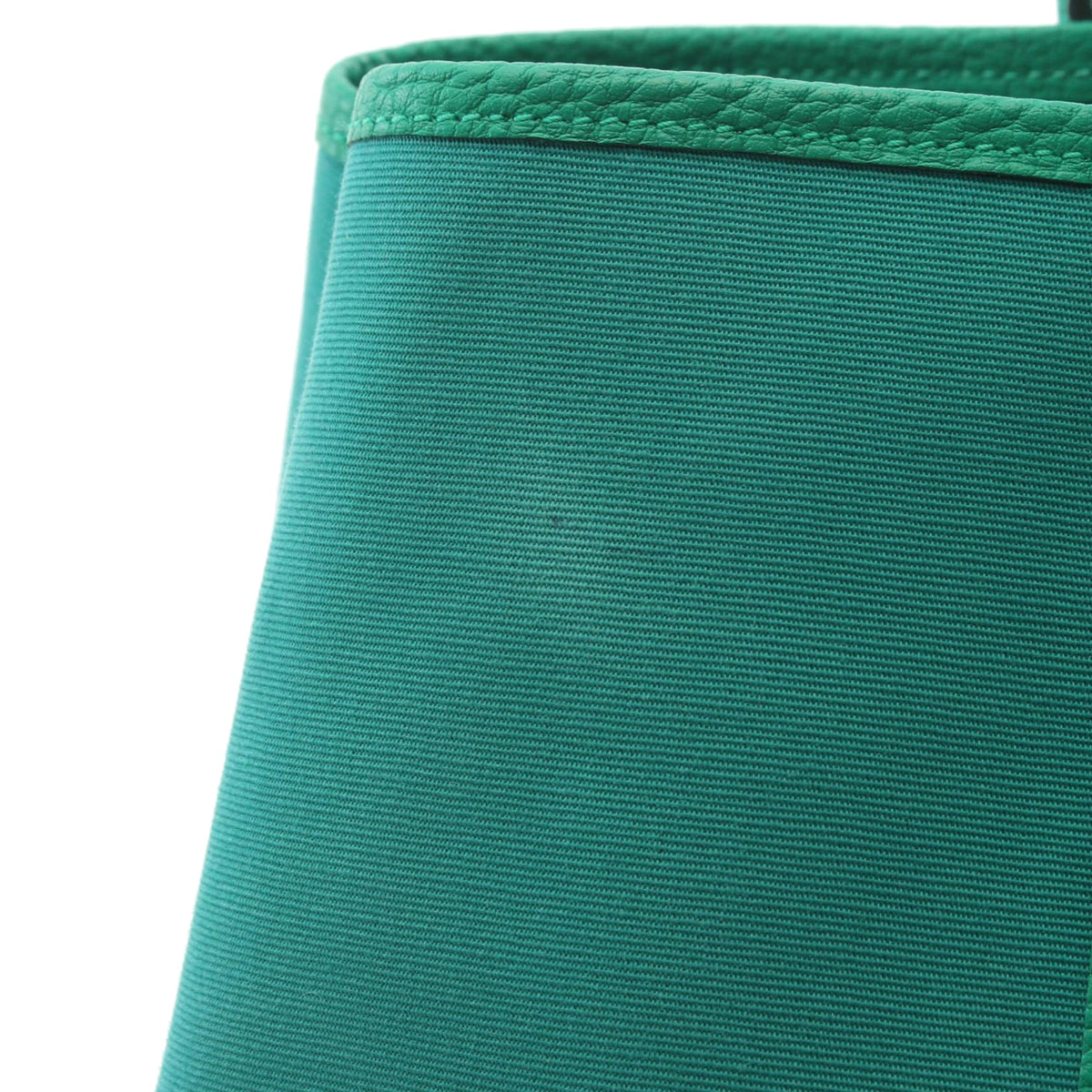 Hermès Toile and Negonda Garden Party 30 — Green
