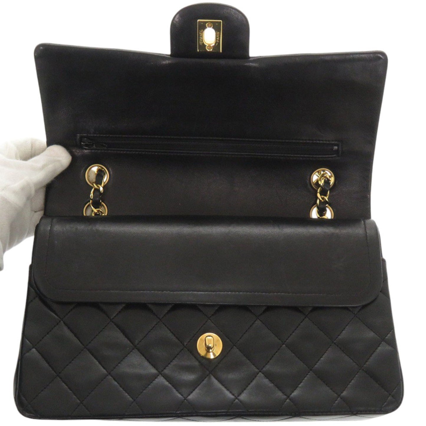 Chanel Medium Classic Lambskin Double Flap