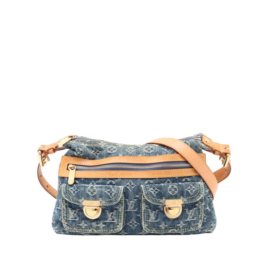 Louis Vuitton Monogram Denim Baggy PM