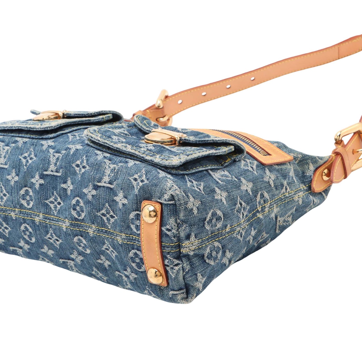 Louis Vuitton Monogram Denim Baggy PM