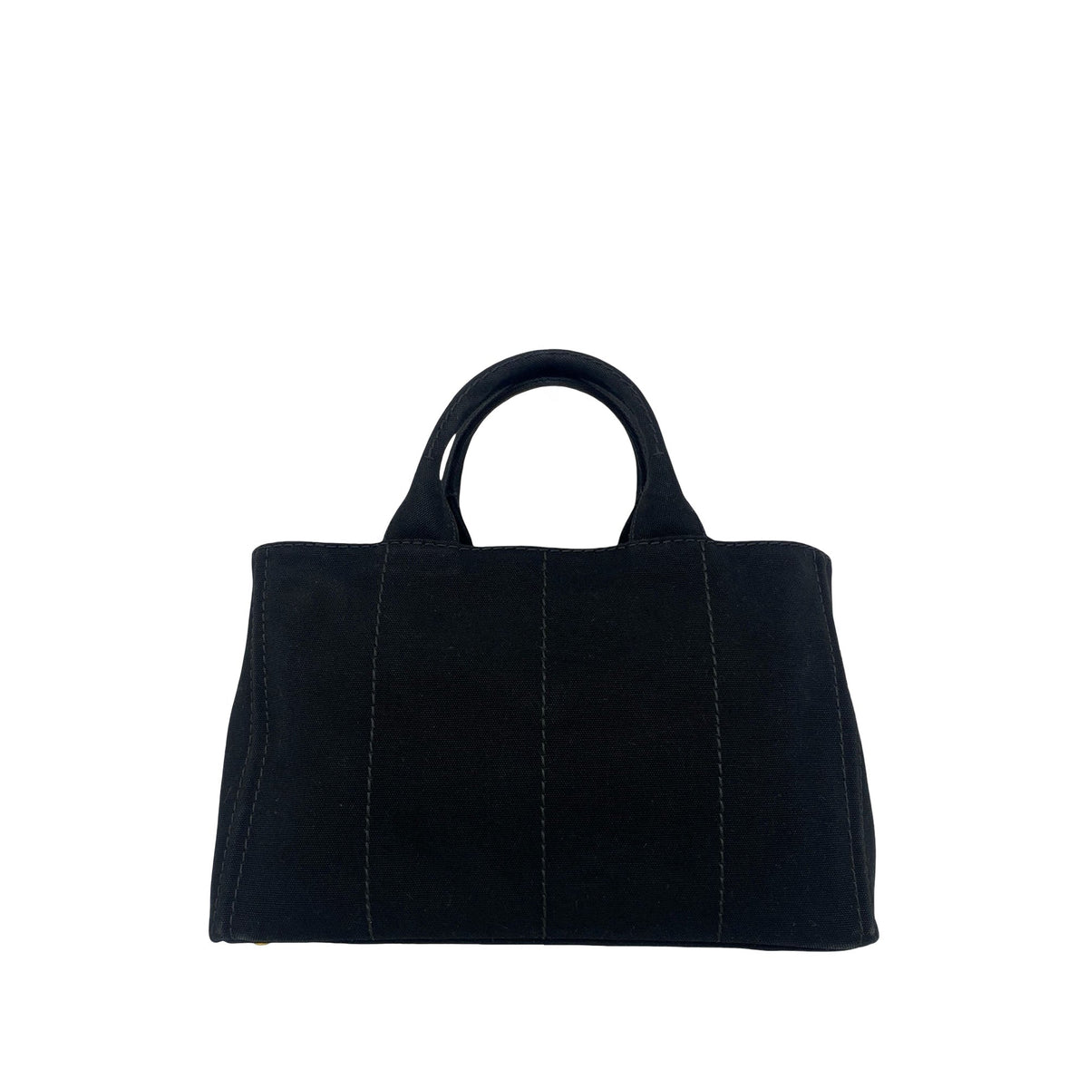 Prada Small Canvas Canapa Logo Tote