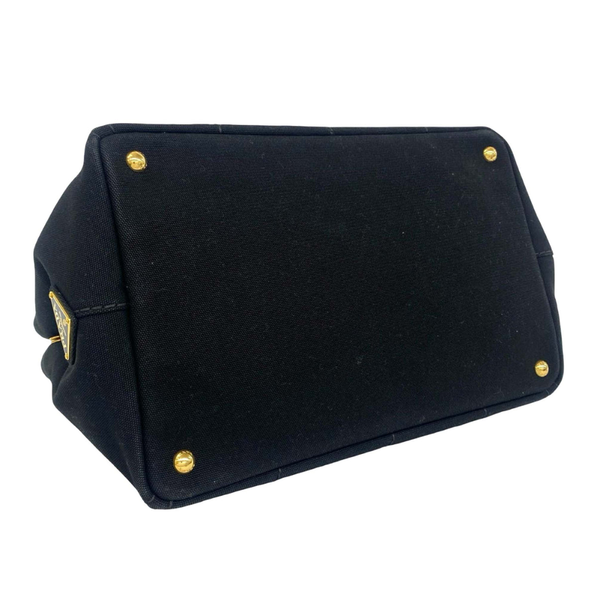 Prada Small Canvas Canapa Logo Tote