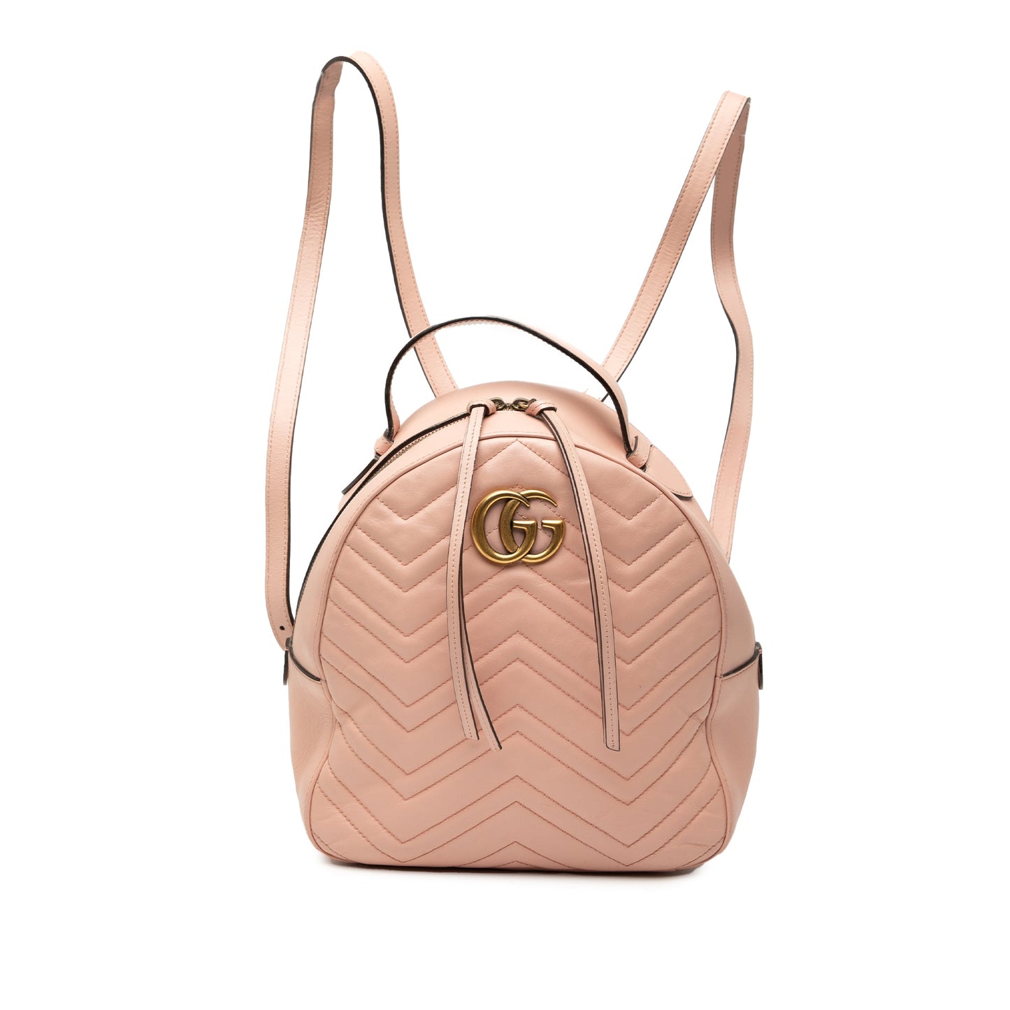 Gucci Small GG Marmont Matelasse Leather Backpack