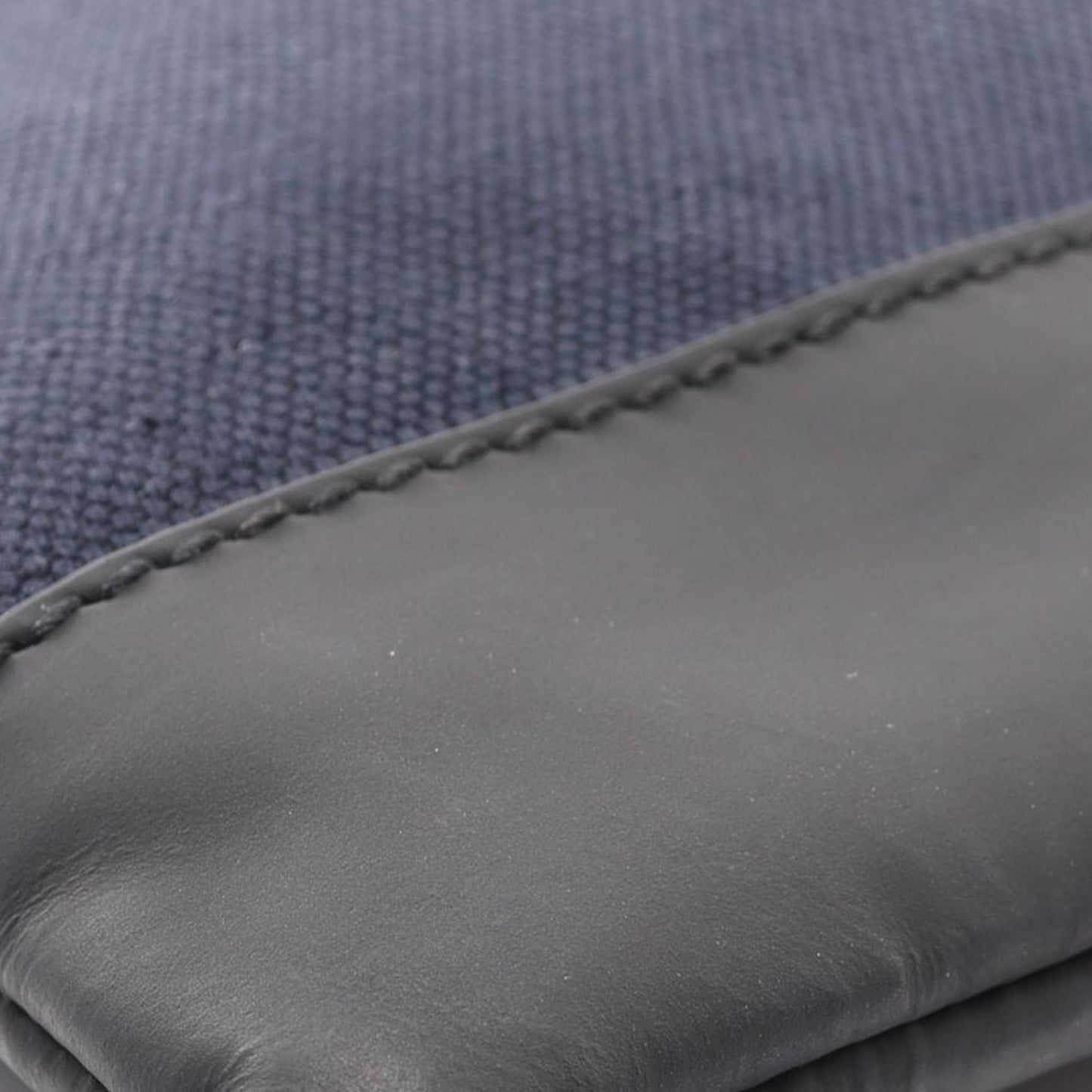 Balenciaga Canvas Navy Clip Clutch L