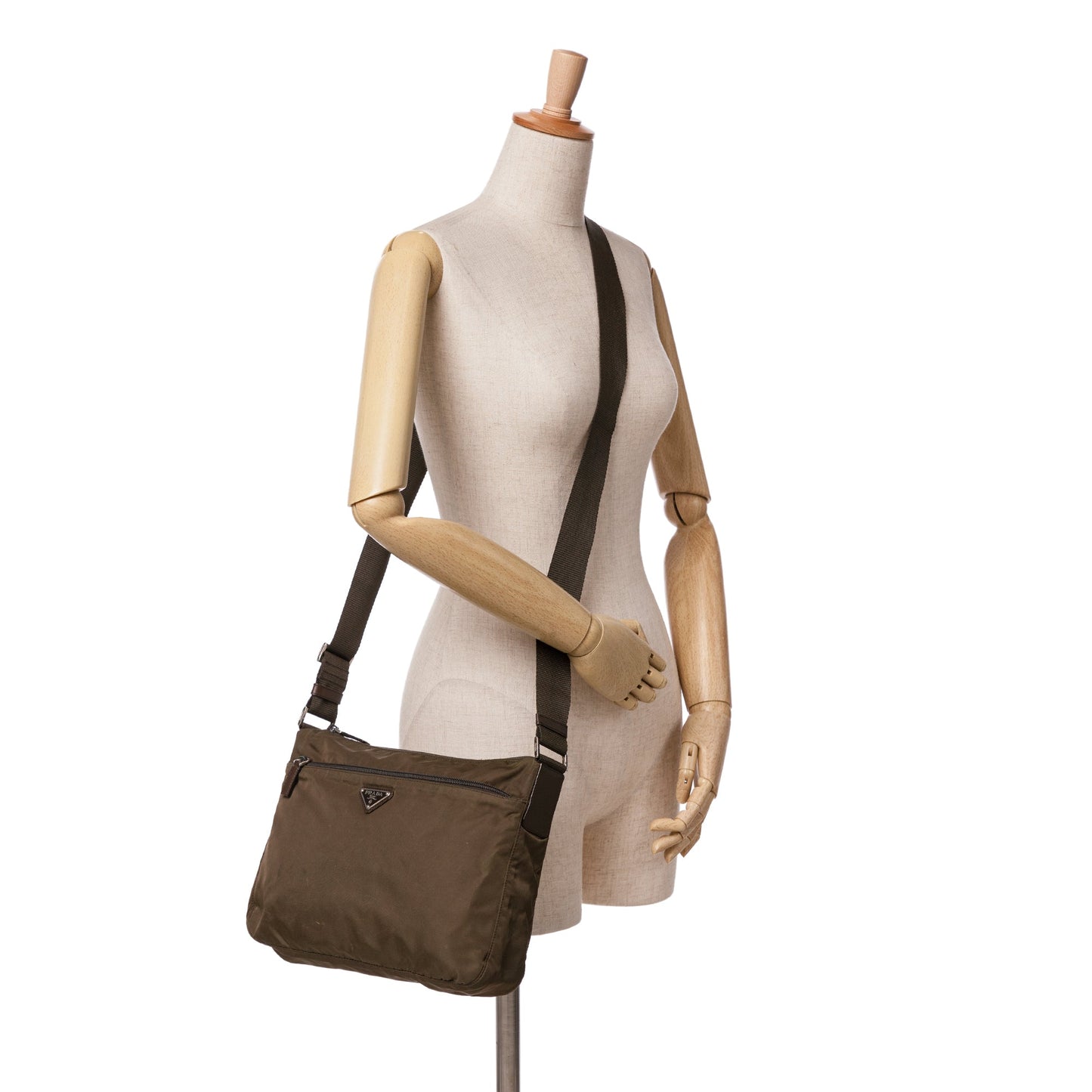 Prada Tessuto Zip Top Crossbody