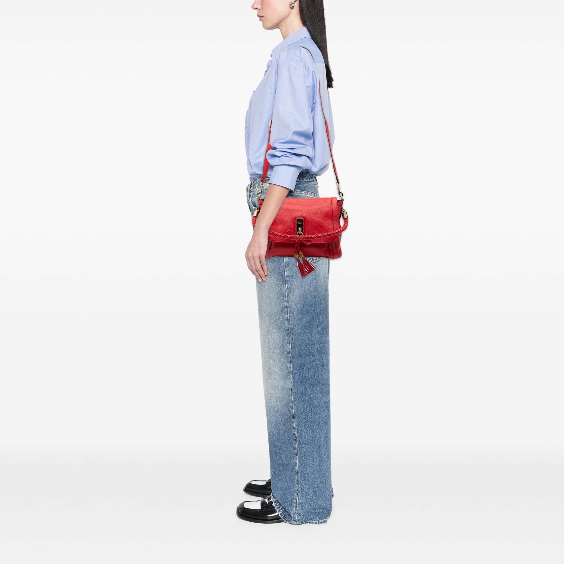 Gucci Leather Bella Satchel