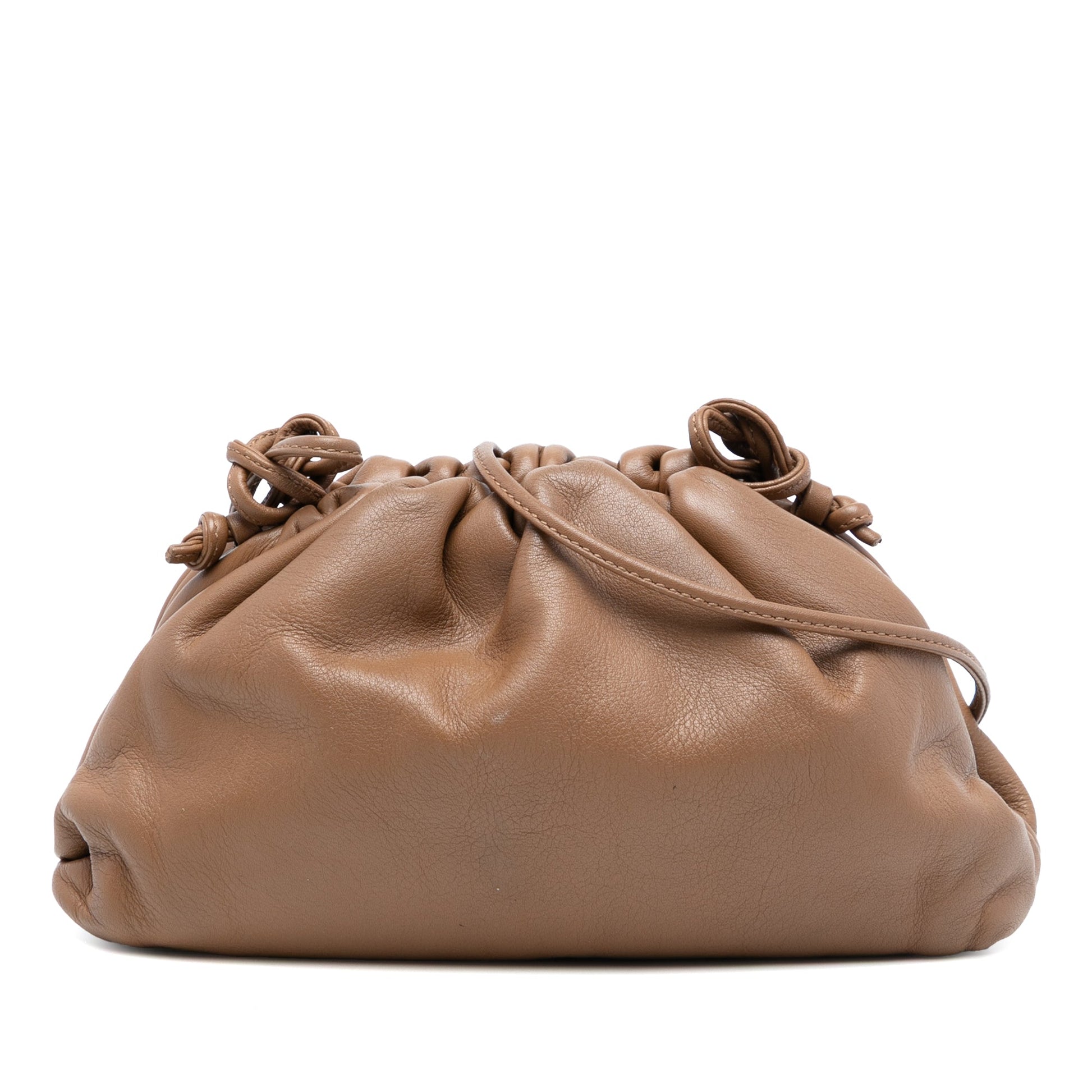 Bottega Veneta Lambskin The Mini Pouch Crossbody