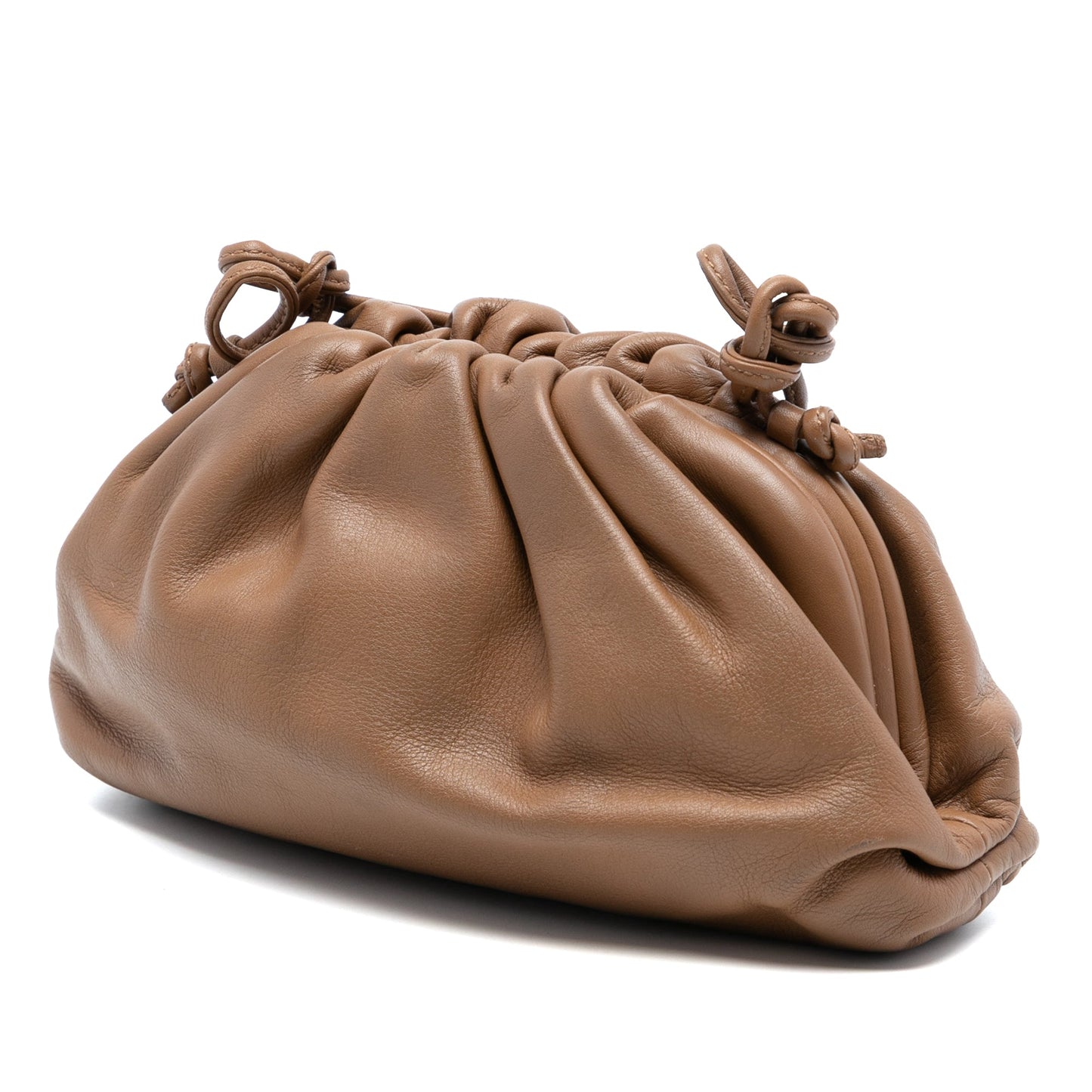Bottega Veneta Lambskin The Mini Pouch Crossbody