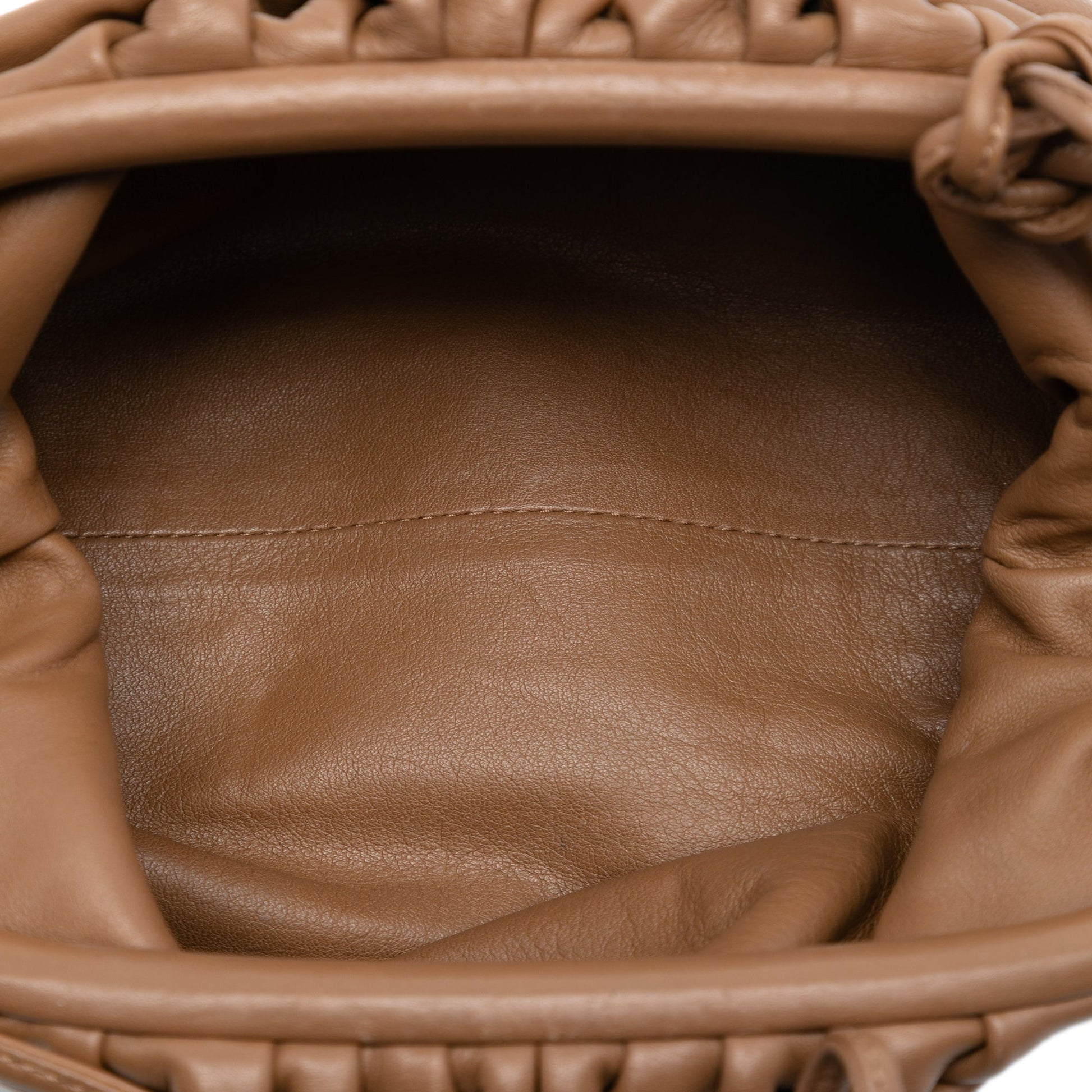 Bottega Veneta Lambskin The Mini Pouch Crossbody