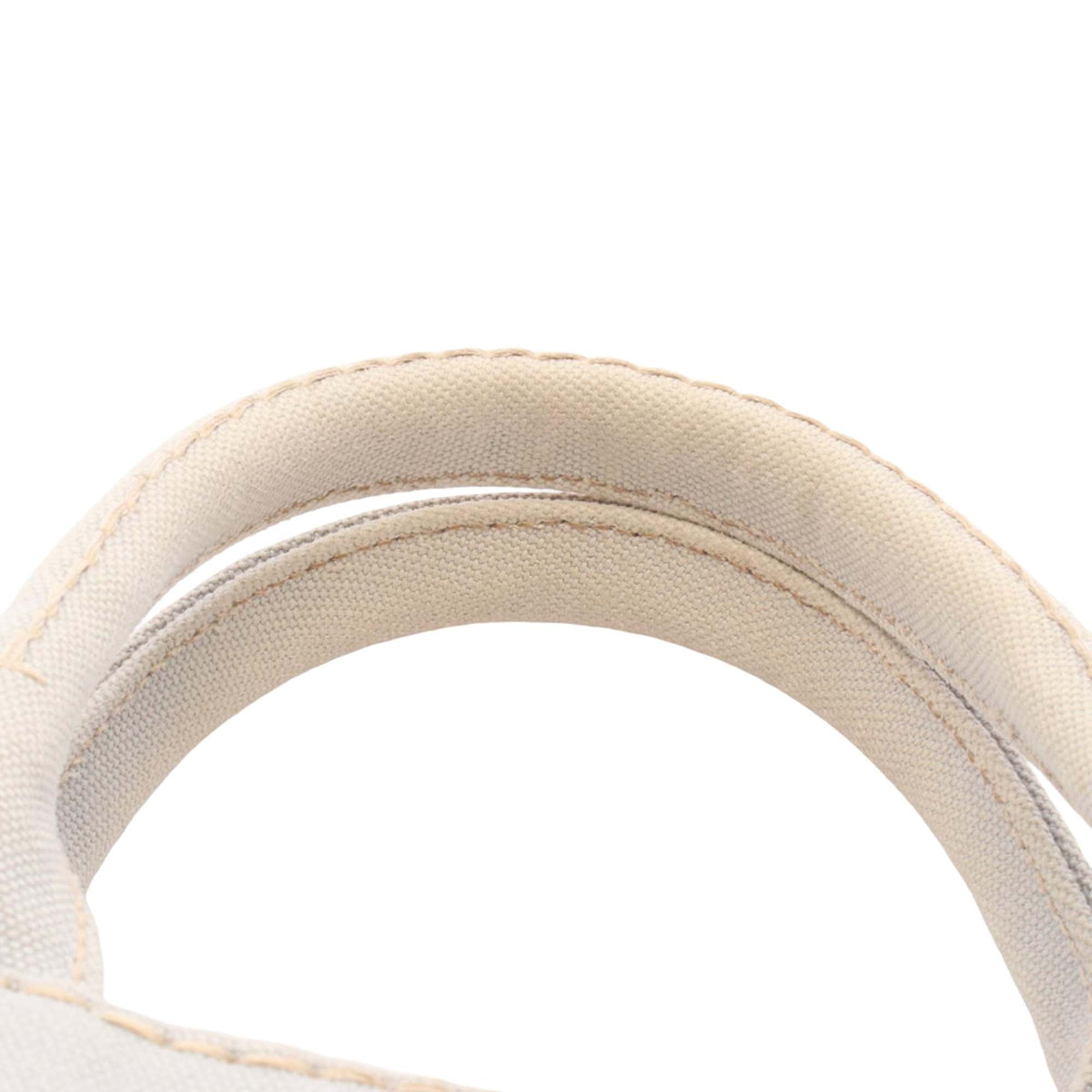 Prada Small Canvas Canapa Logo Tote — Gray