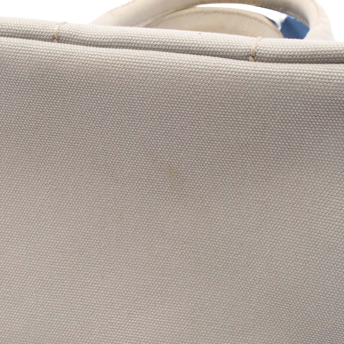 Prada Small Canvas Canapa Logo Tote — Gray