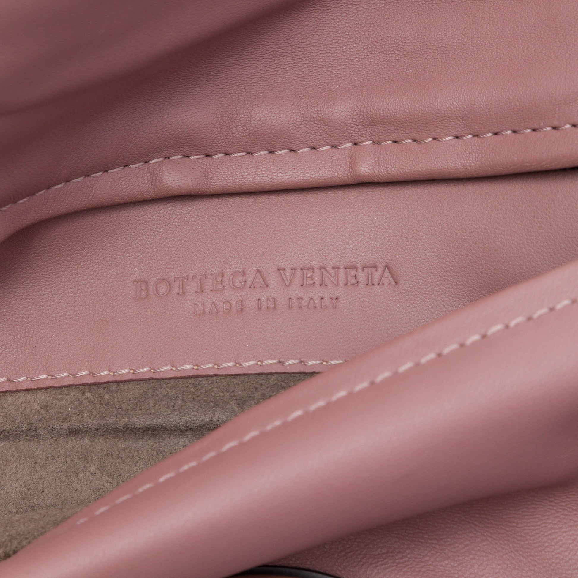 Bottega Veneta Nappa Intrecciato Turn Lock Clutch