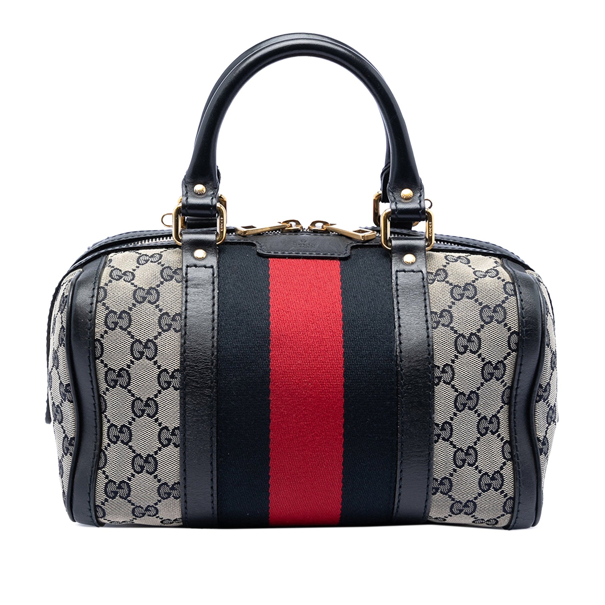 Gucci Small GG Canvas Web Joy Boston Bag