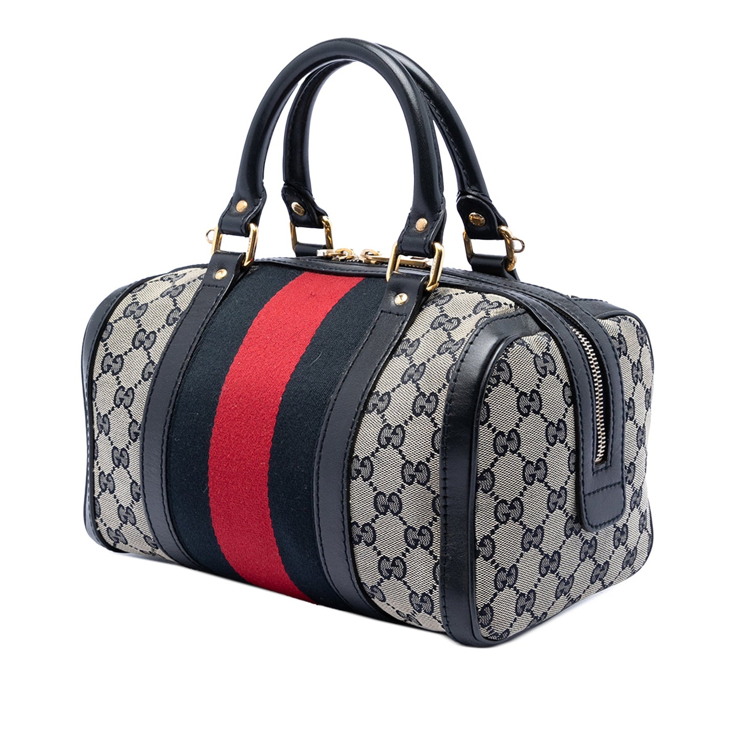 Gucci Small GG Canvas Web Joy Boston Bag