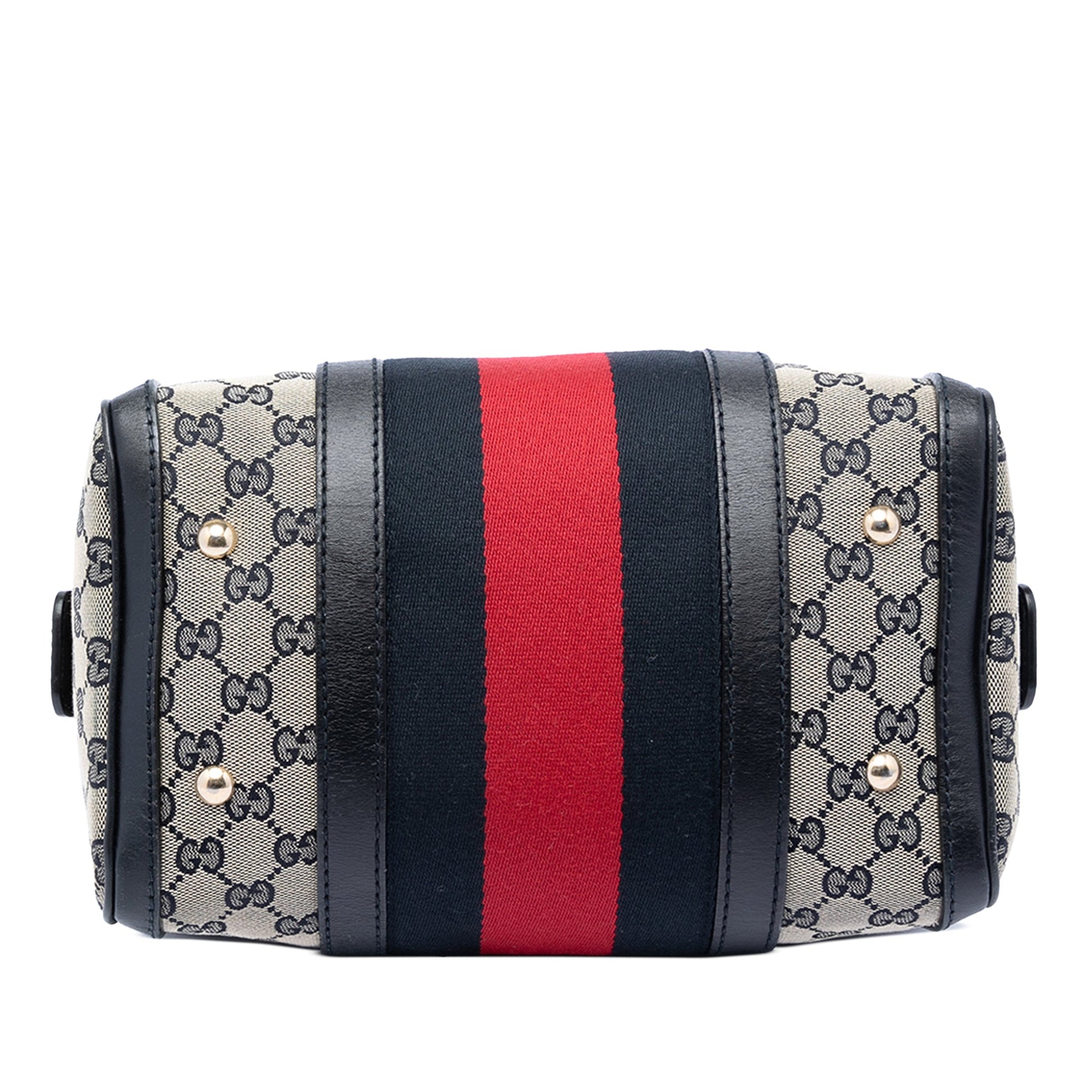 Gucci Small GG Canvas Web Joy Boston Bag