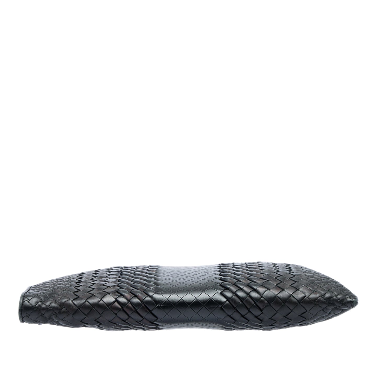Bottega Veneta Nappa Intreccio Imperatore Zip Clutch