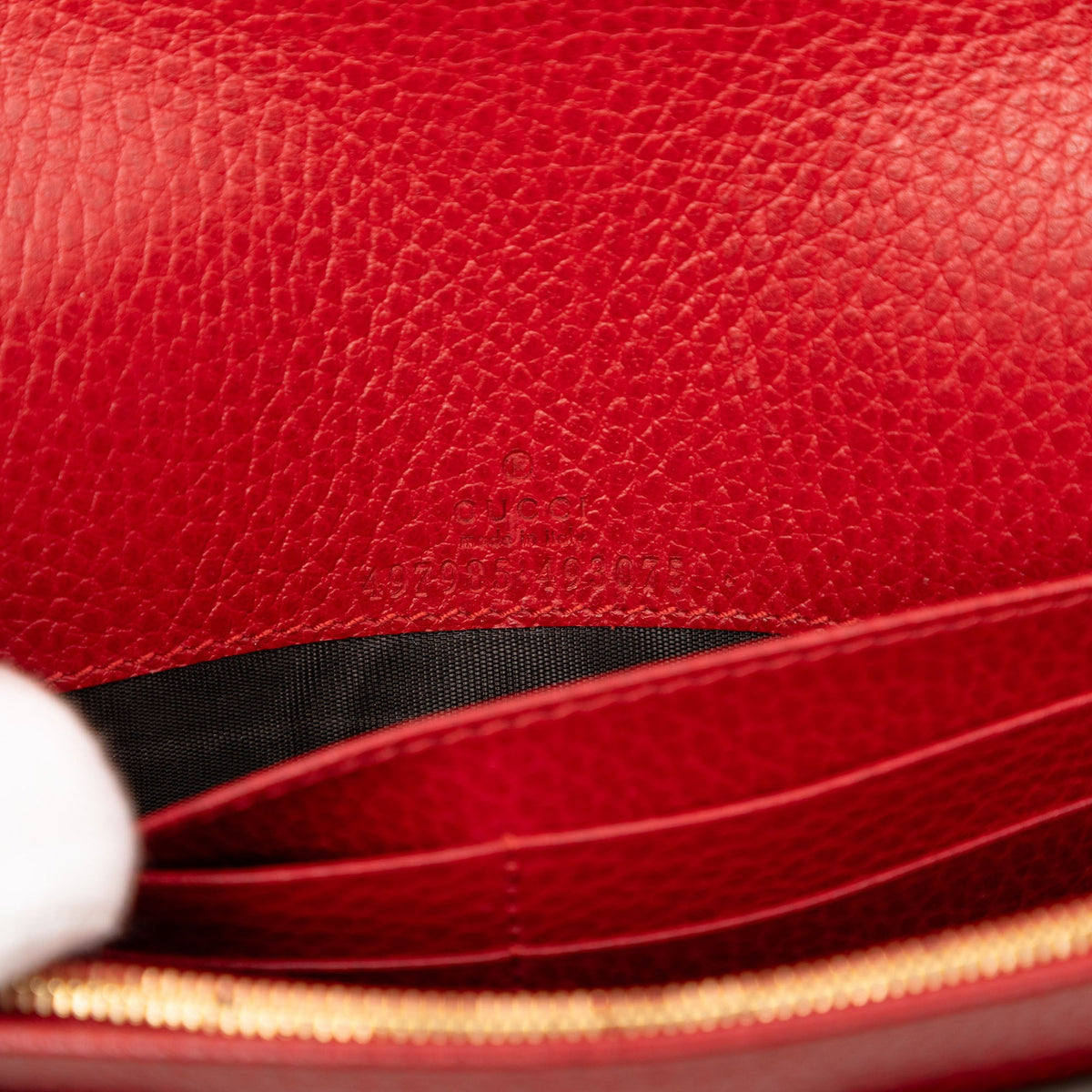 Gucci GG Marmont Leather Wallet On Chain