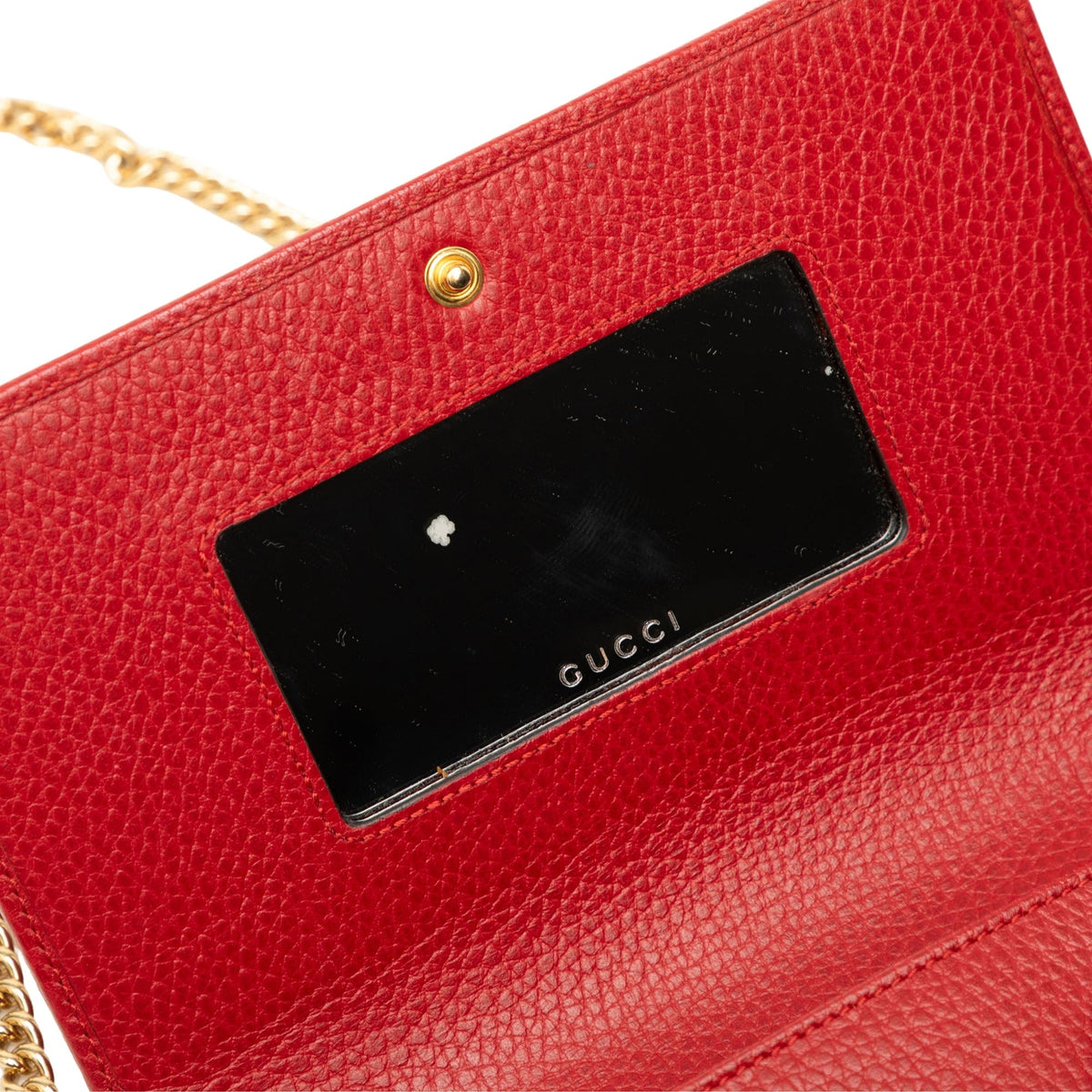 Gucci GG Marmont Leather Wallet On Chain