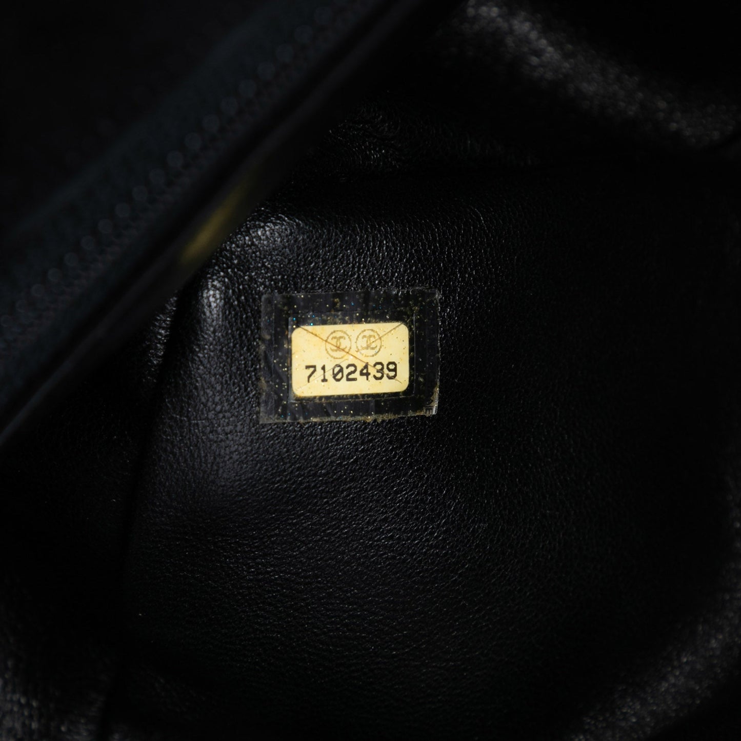 Chanel CC Choco Bar Suede Stitched Chain Flap