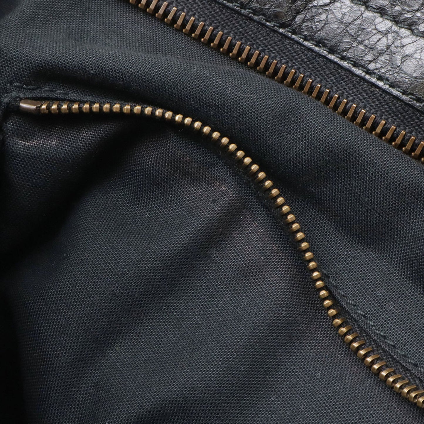 Balenciaga Lambskin Motocross Classic Town Satchel