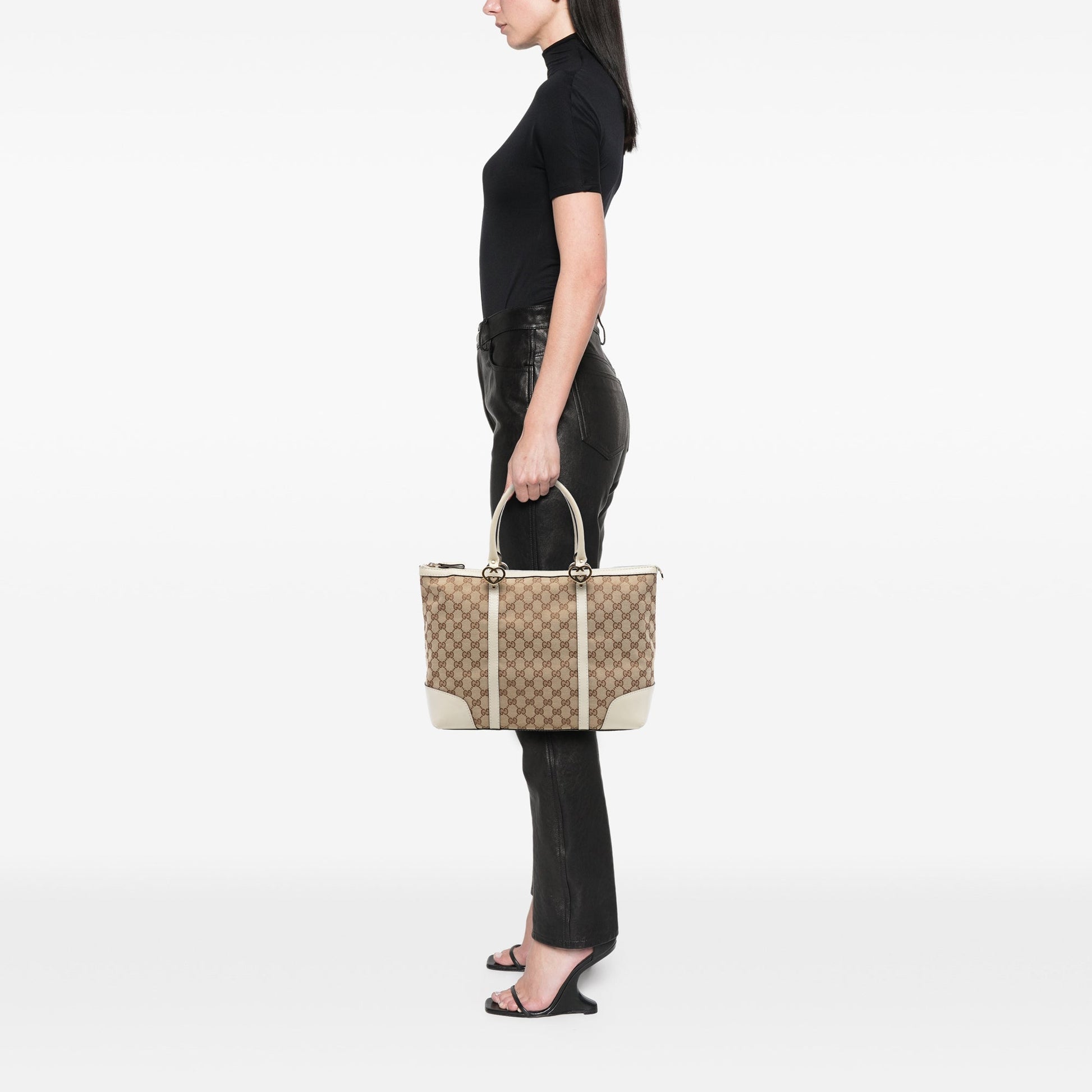 Gucci GG Canvas Lovely Tote