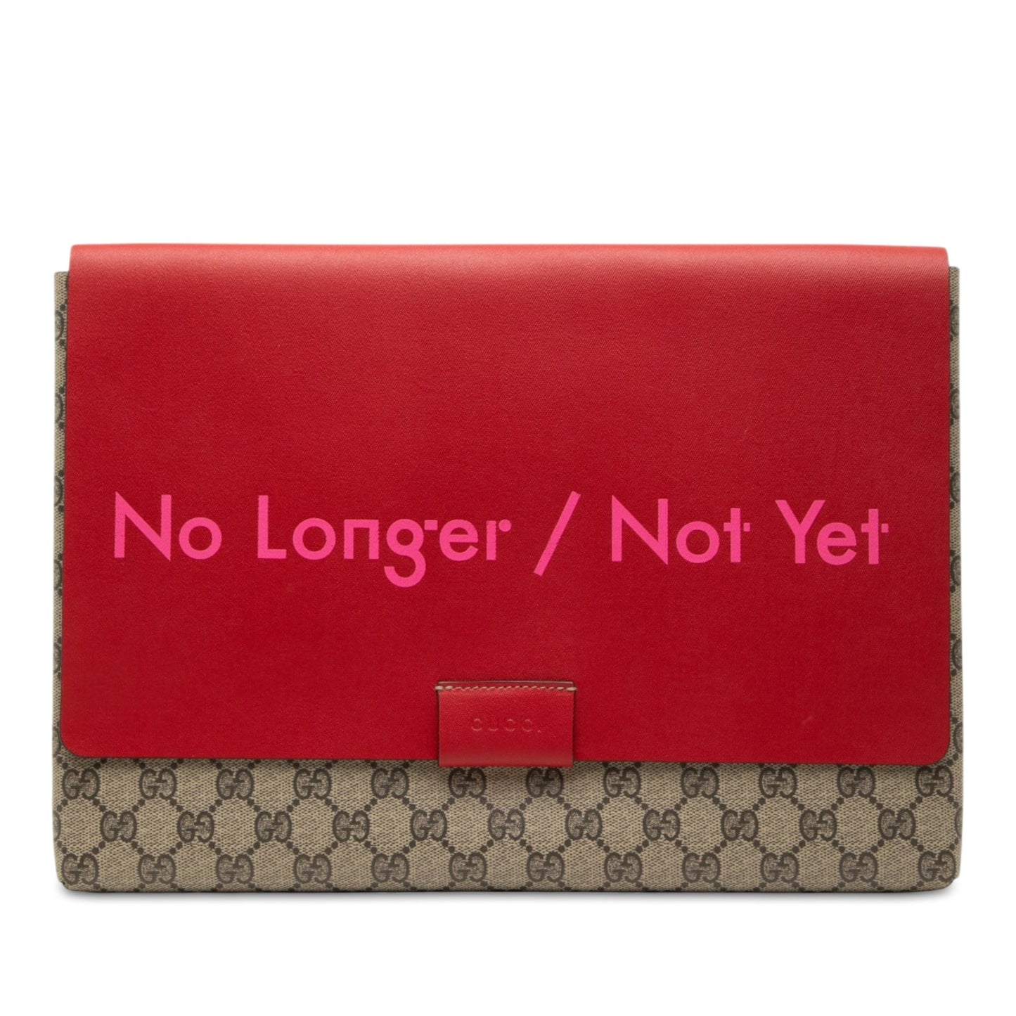Gucci GG Supreme No Longer Not Yet Clutch