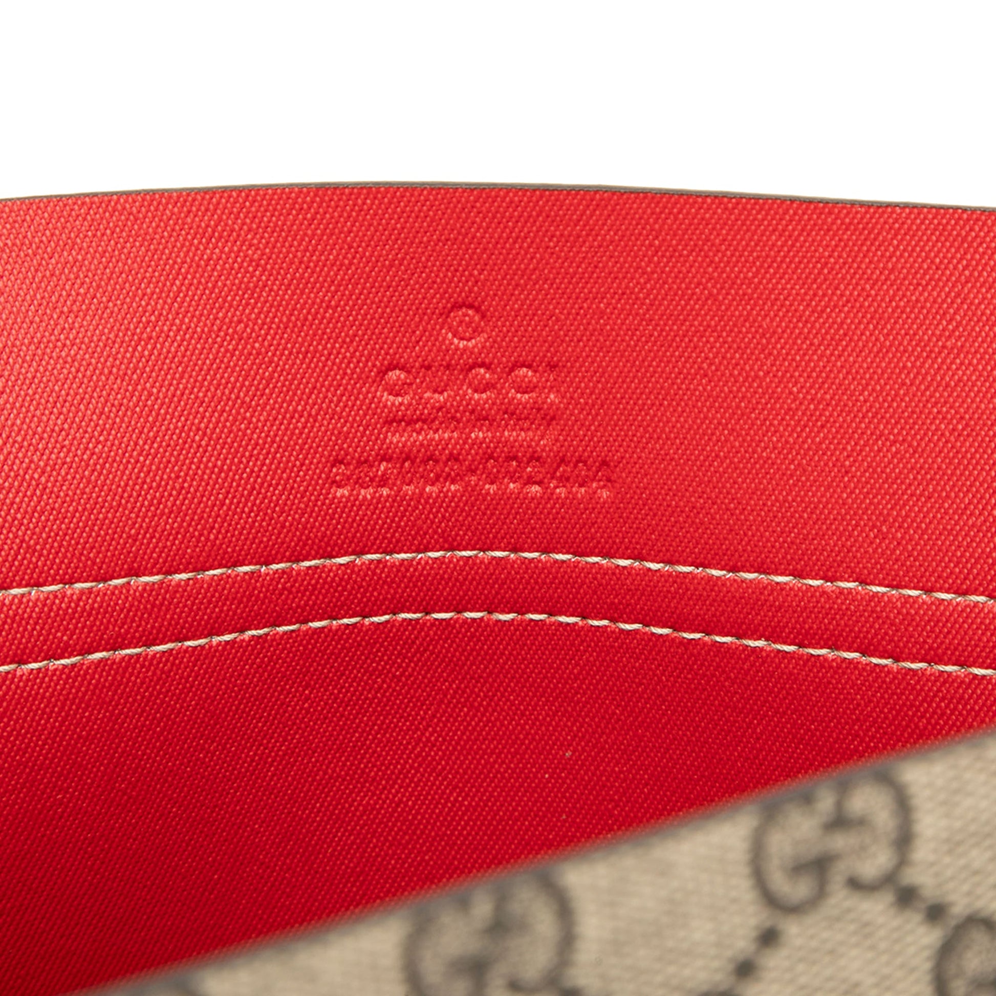 Gucci GG Supreme No Longer Not Yet Clutch